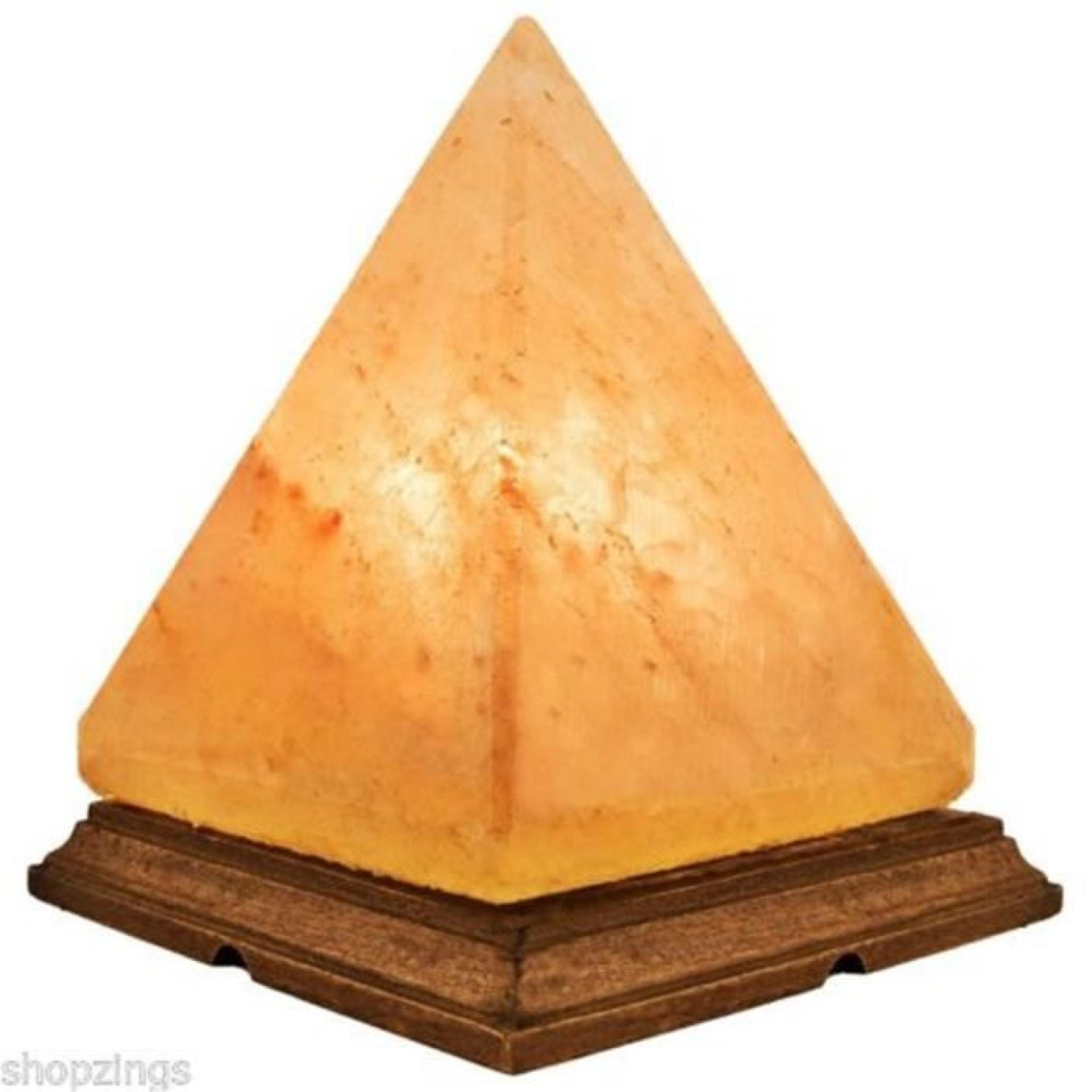 CA SOS-PYR-S Natural Himalayan Pyramide Lampe de sel pas cher