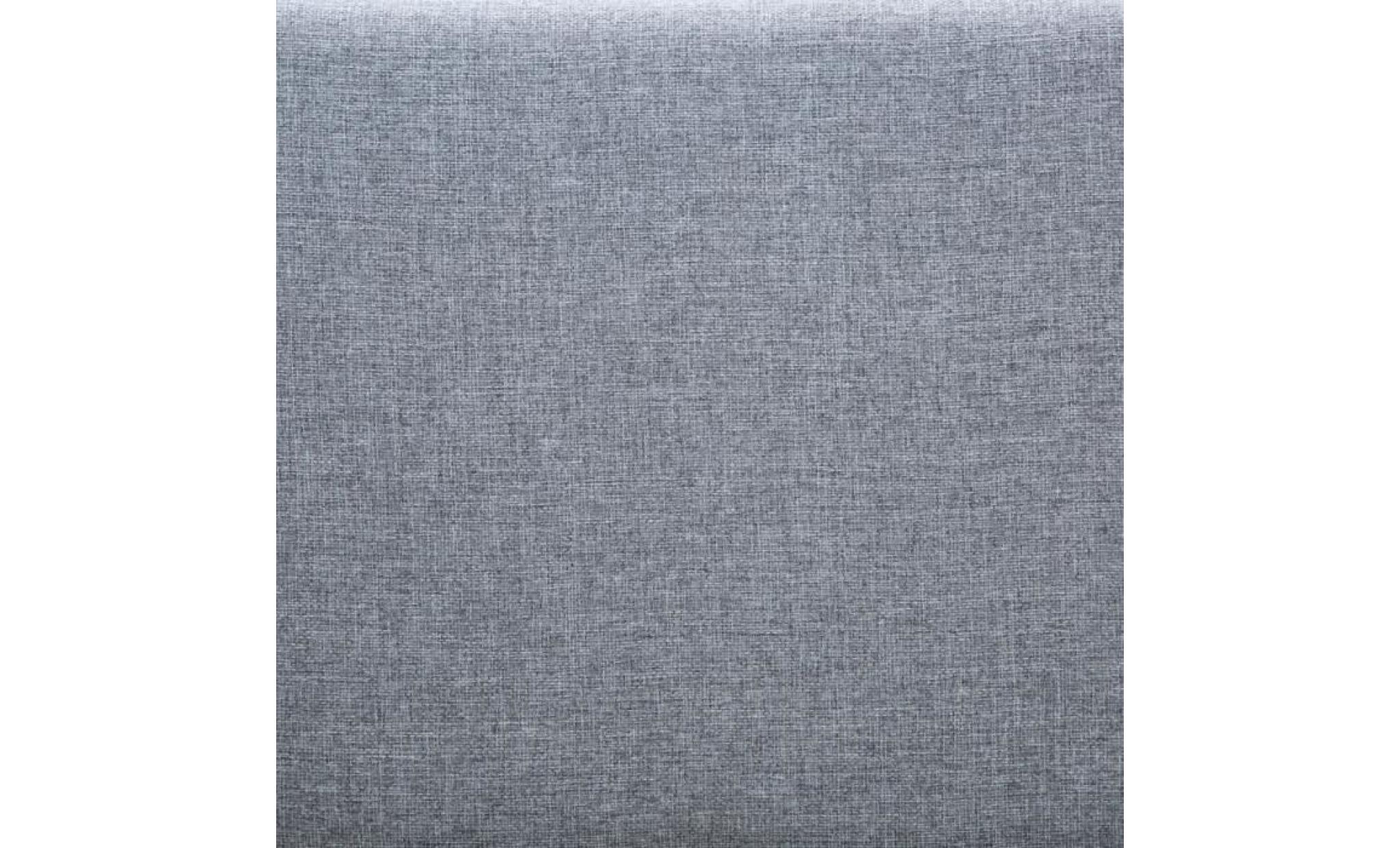 cadre de lit de jour tissu gris clair pas cher