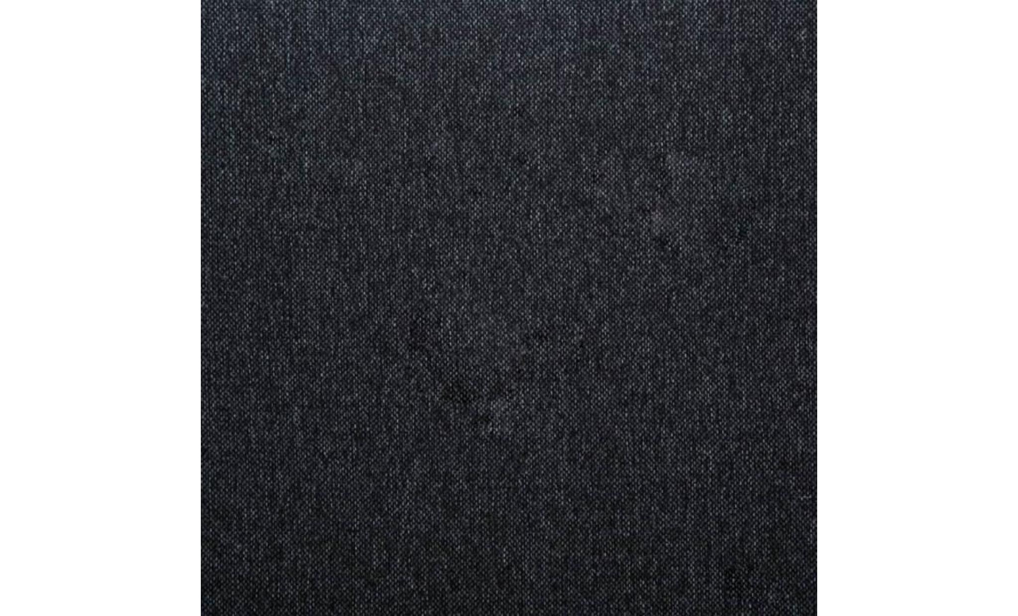 cadre de lit de jour tissu gris foncé pas cher
