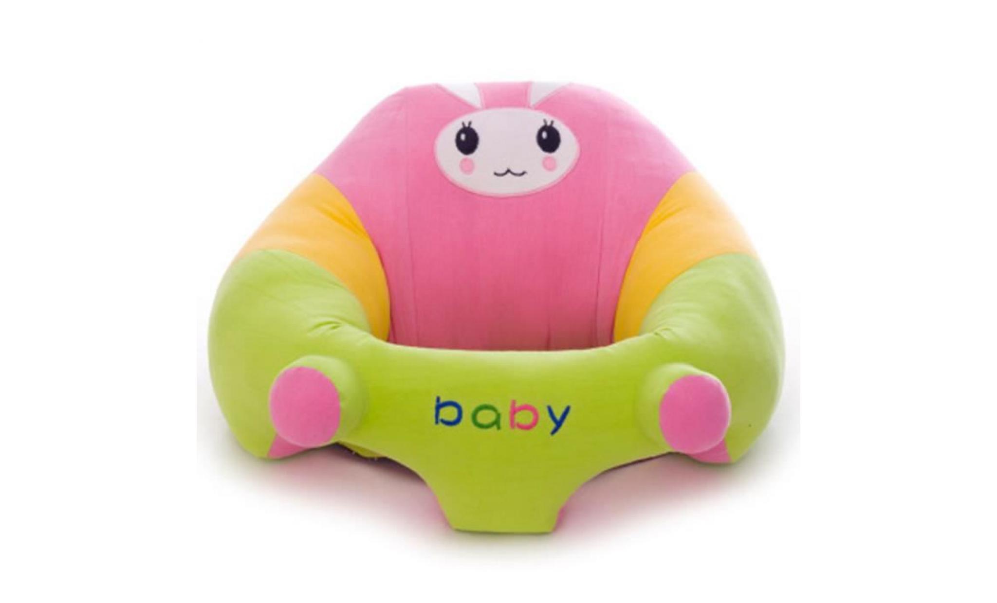 canapé chaise de bébé confort coussin de chaise pour apprendre à s'asseoir doux peluche protection assis chaise 45*45cm