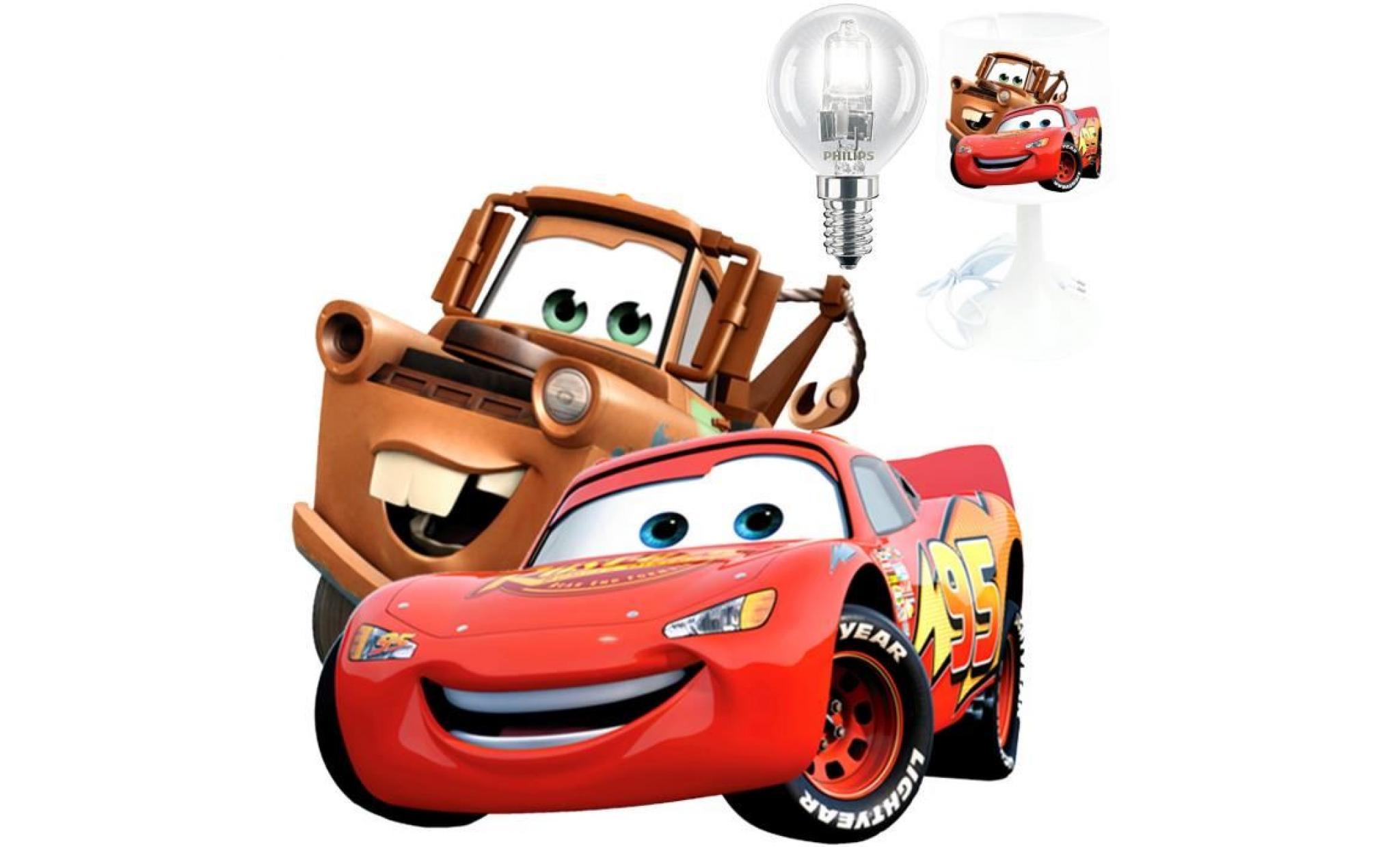 cars (1)   lampe de chevet / à poser de création enfant + ampoule   personnalisation gratuite