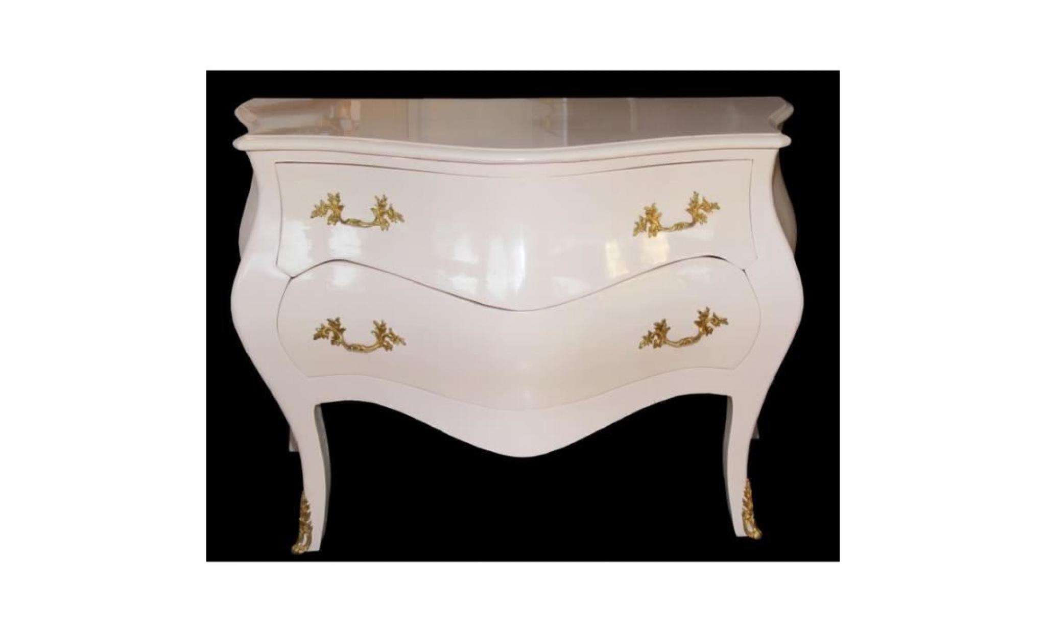 casa padrino baroque commode pink / gold 130 x 87 x 58 cm   baroque furniture   limited edition pas cher