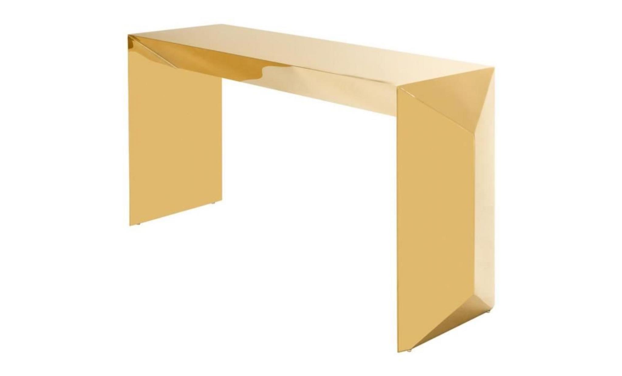 casa padrino console / console de table design de luxe or 155 x 45 x h. 76 cm   mobilier design