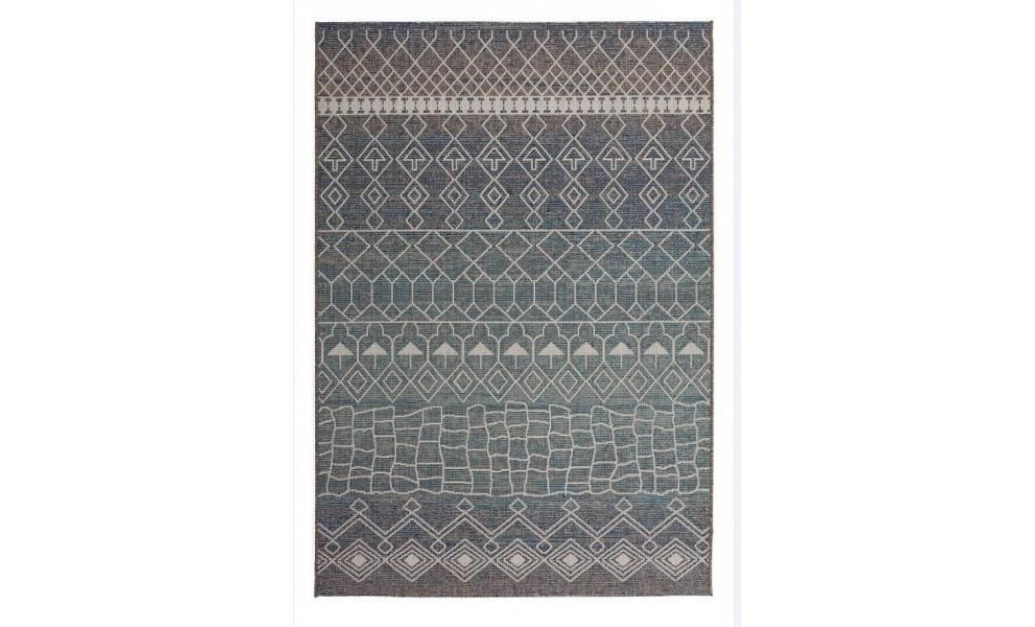 casa padrino design carpet pastel blue   designer carpet [120 x 170 cm]