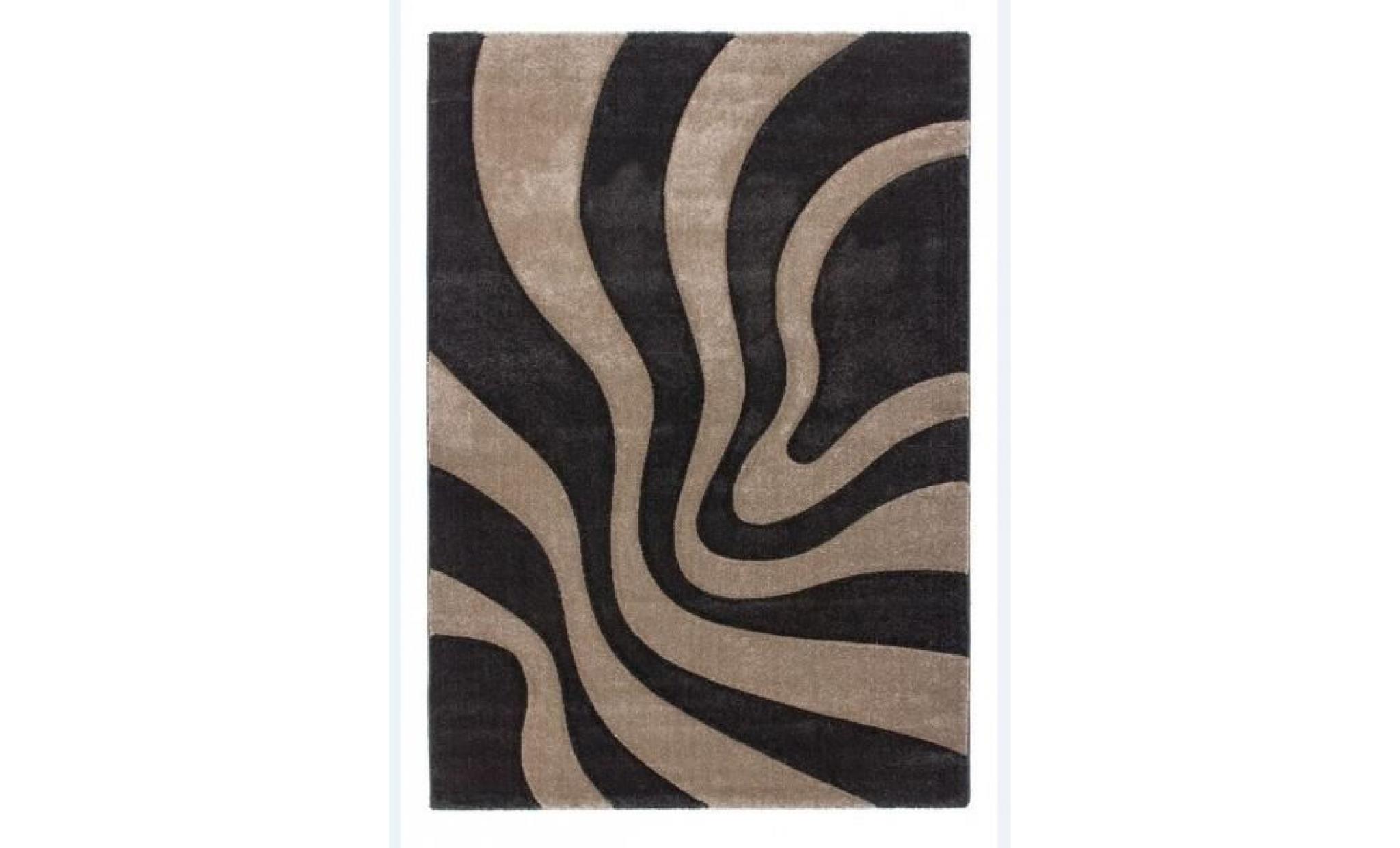 casa padrino design carpet platinum beige   designer carpet [80 x 150 cm]
