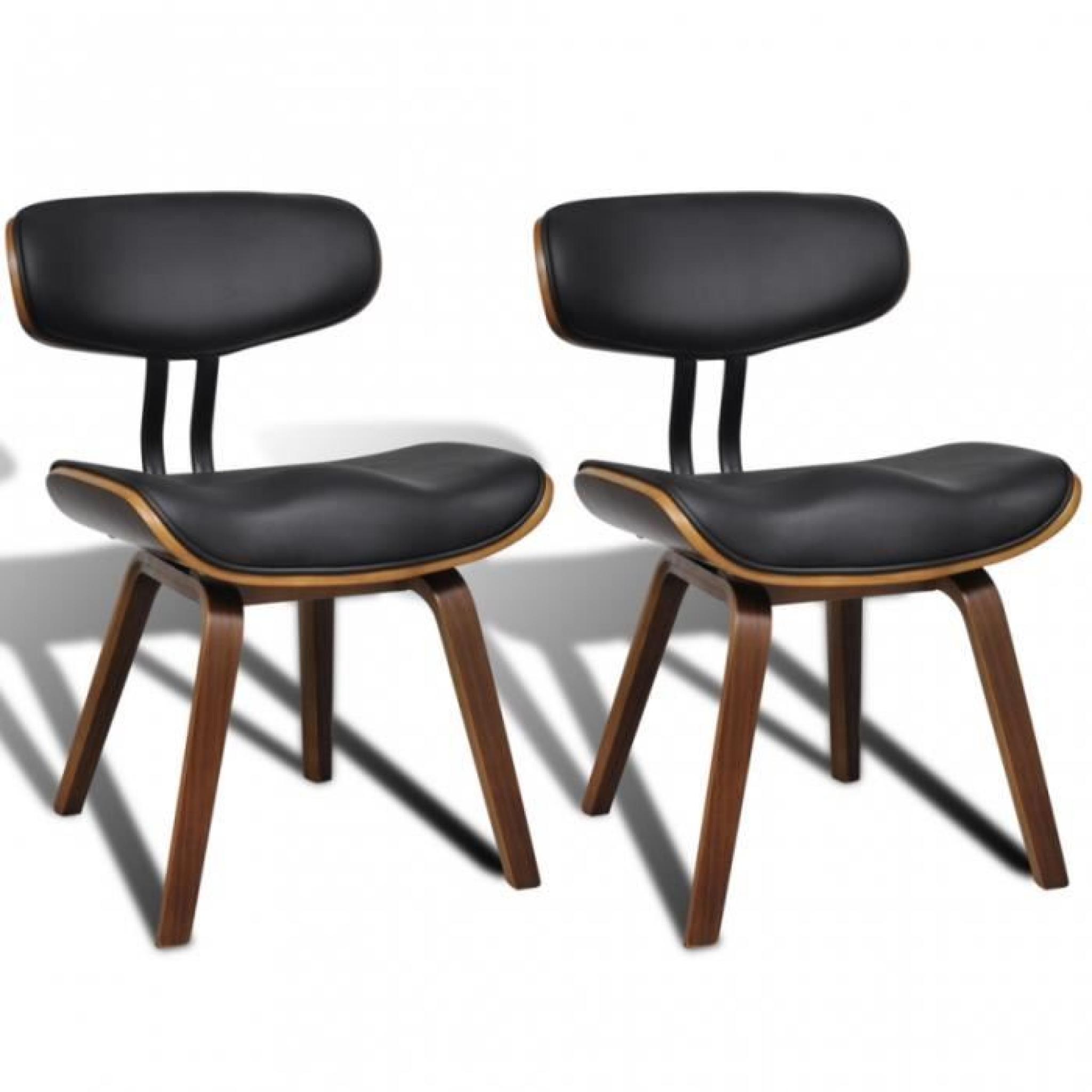 Ce set de 2 chaises de salle à manger est un point de convergence de regards. Avec son design simple et ergonomique, cette chaise...