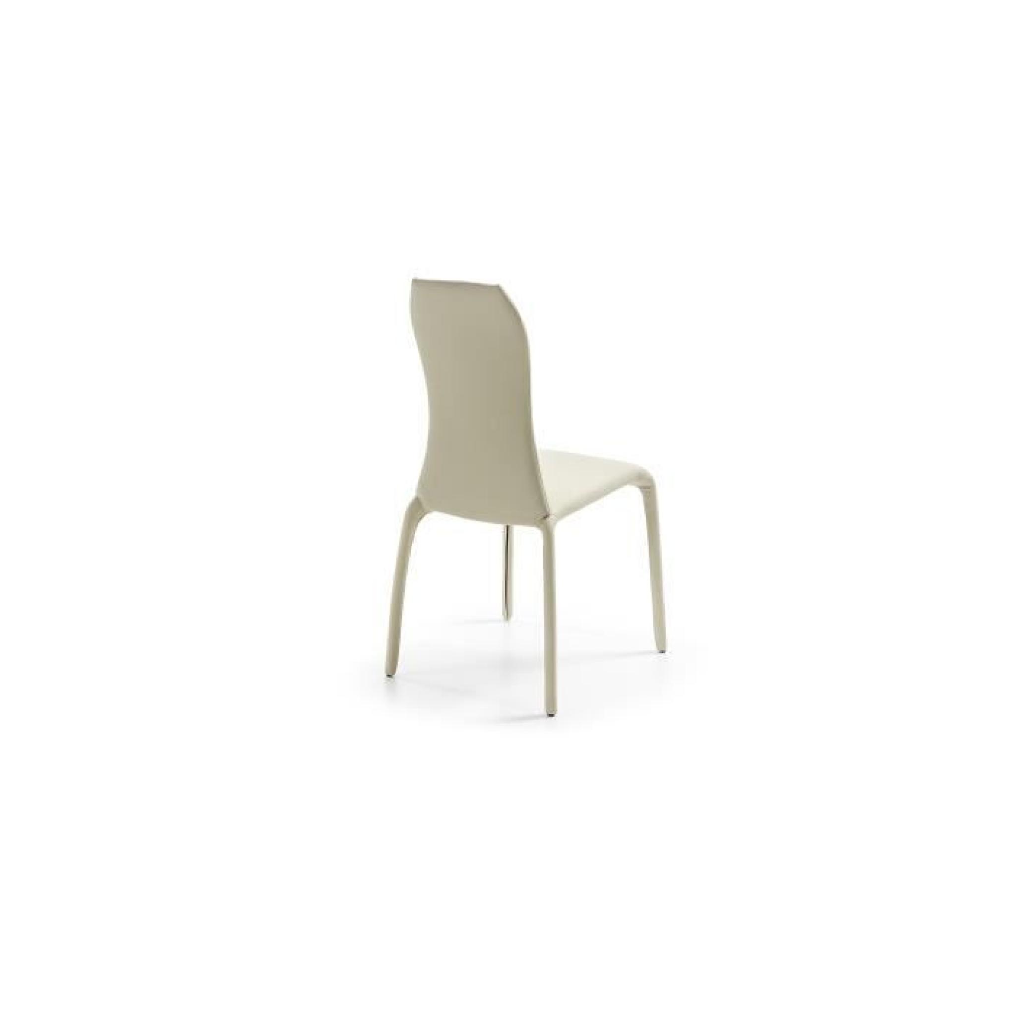 Chaise Alfred, beige pas cher