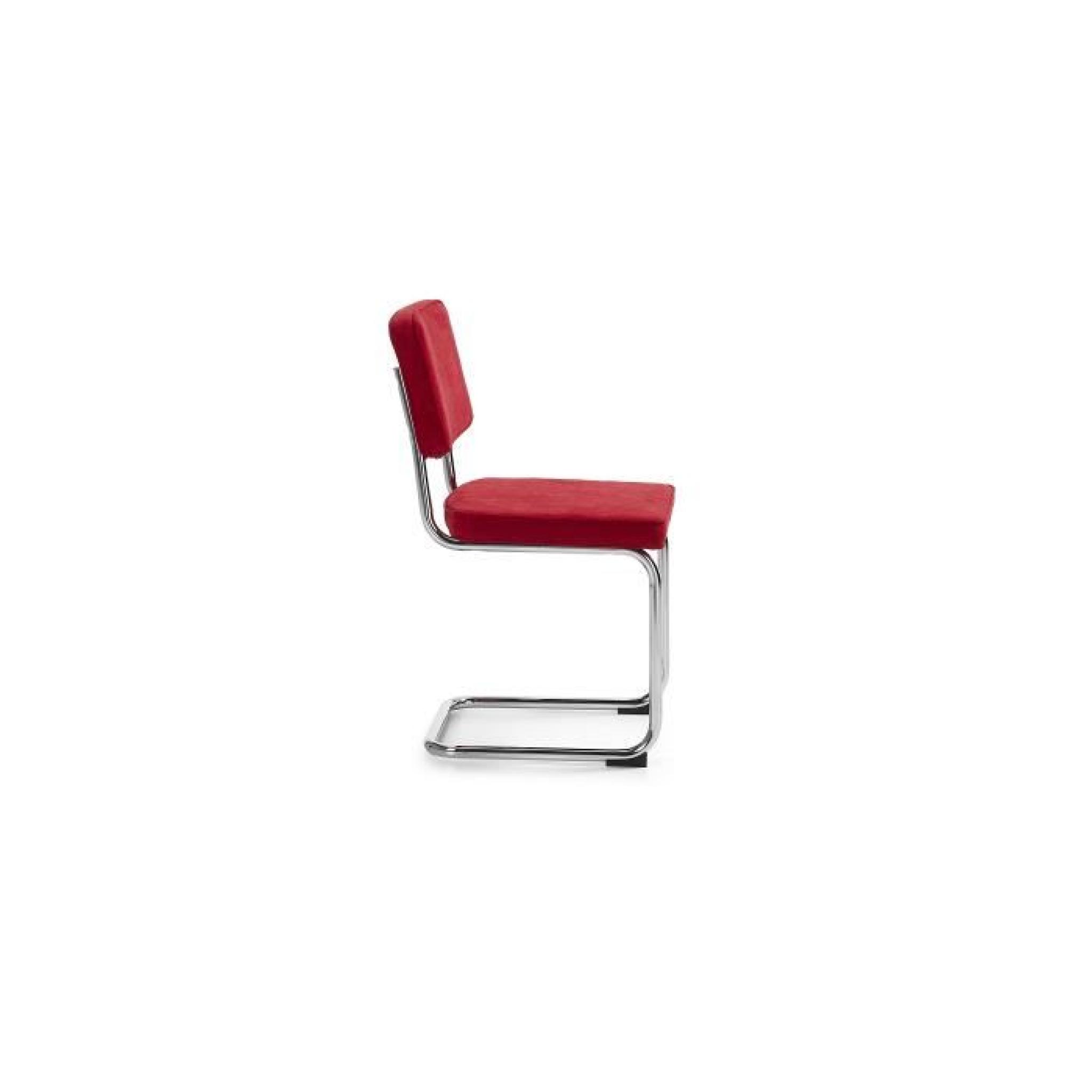 Chaise Brody, rouge pas cher
