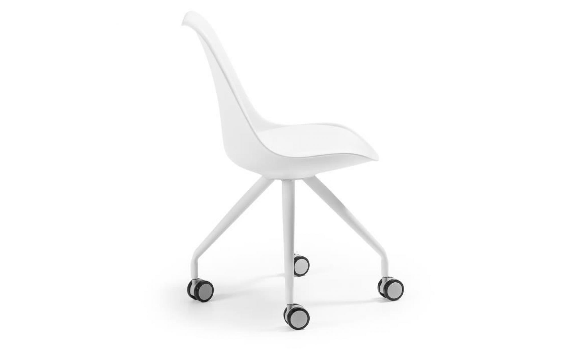 chaise bureau ralf, blanc