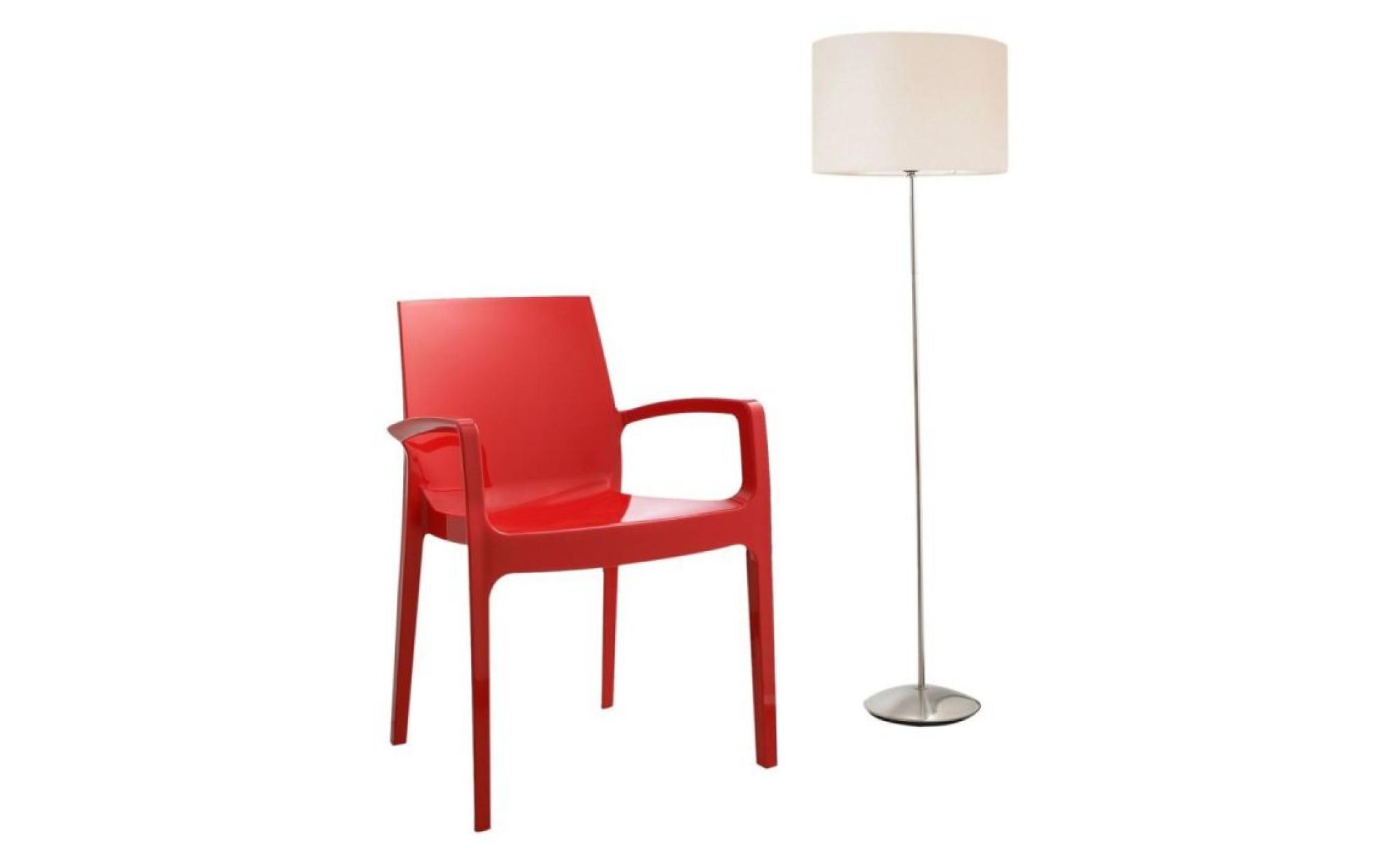 Chaise Cream Rouge
