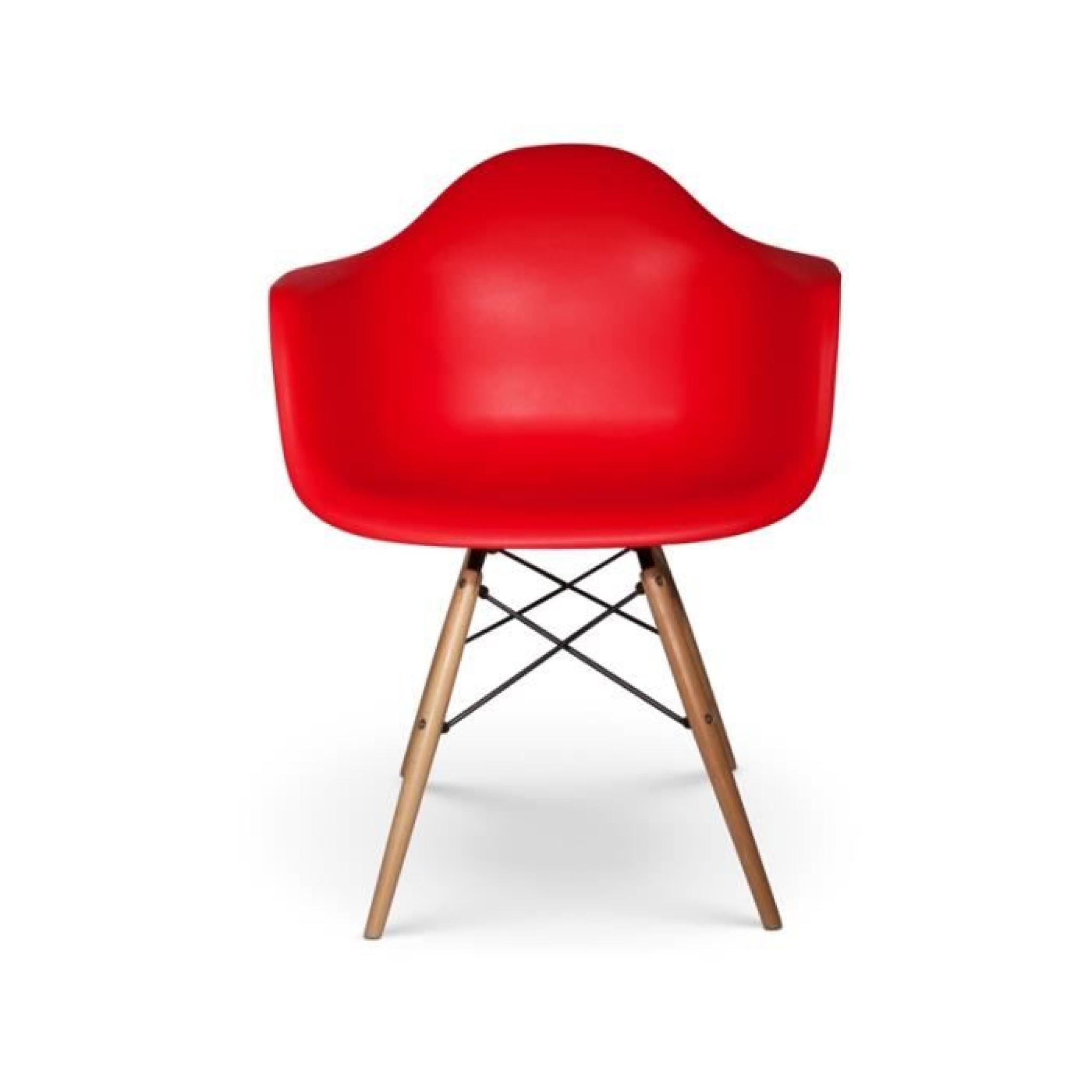 Chaise DAW - Rouge pas cher