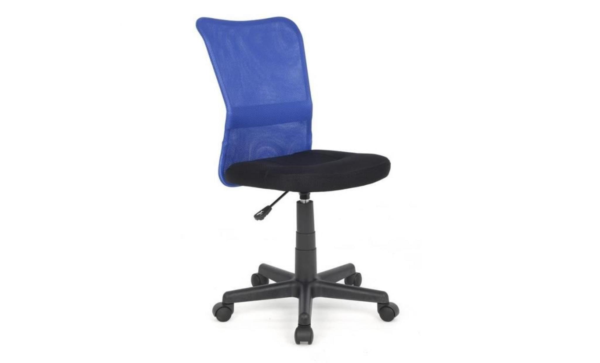 chaise de bureau bleue/noire   myco00493