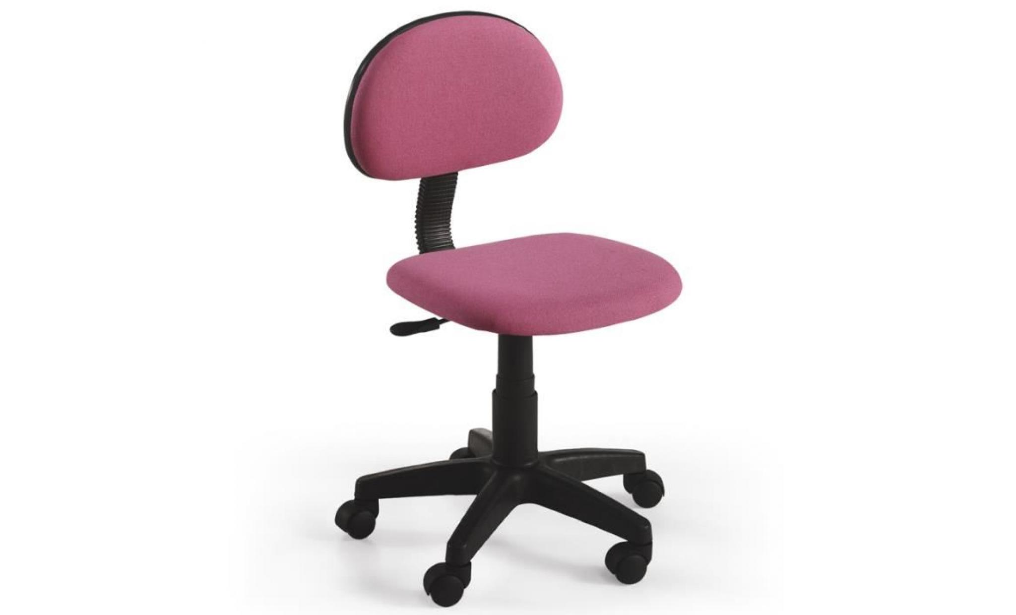 chaise de bureau étudiant rose   dimensions : 7…