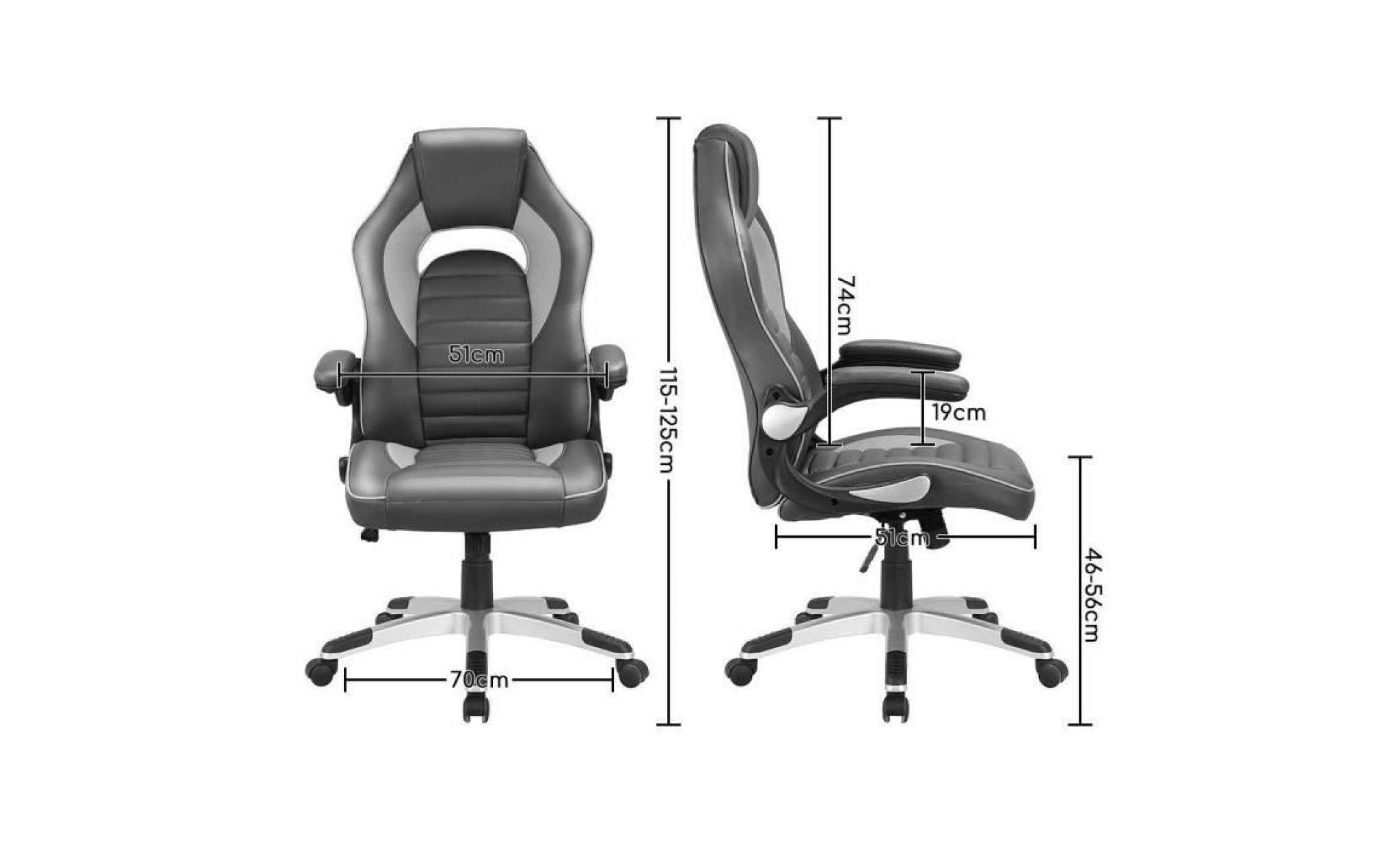 chaise gamer   fauteu de bureau anti fatigue   moderne confortable ergonomique   hauteur réglable   rouge   intimate wm heart pas cher