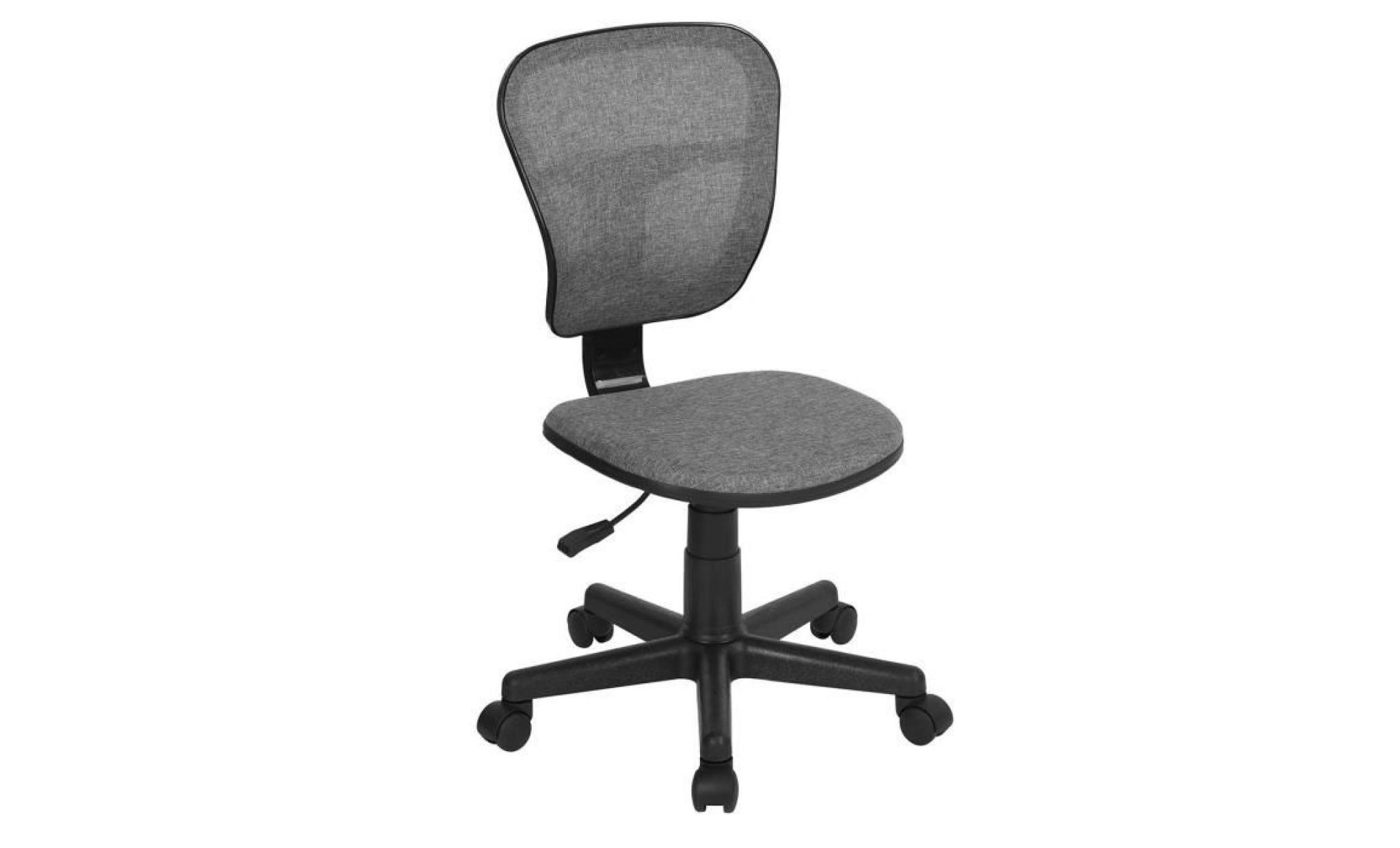 chaise de bureau flying fabric autres gris, noir