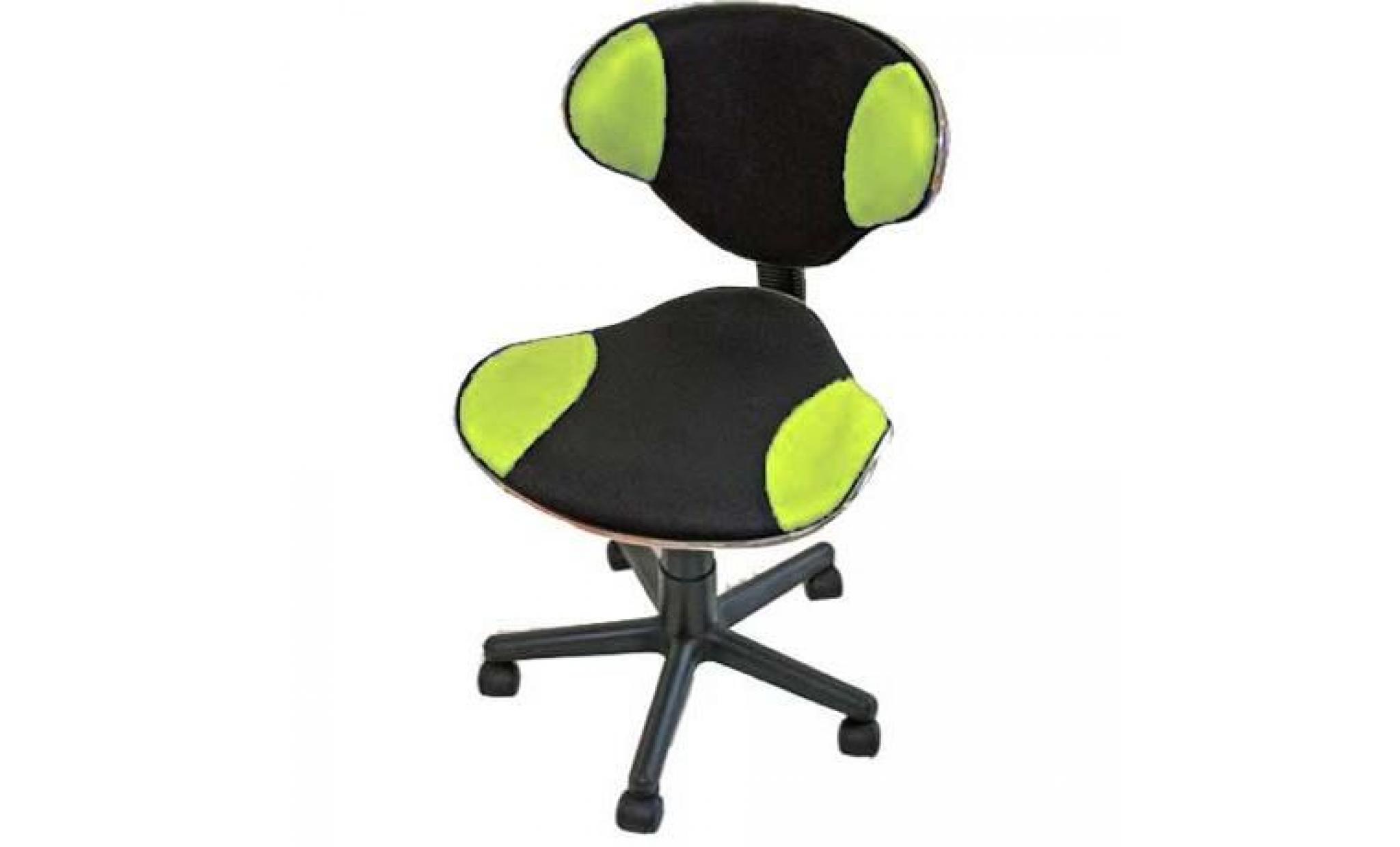 chaise de bureau genua vert, forme ergonomique