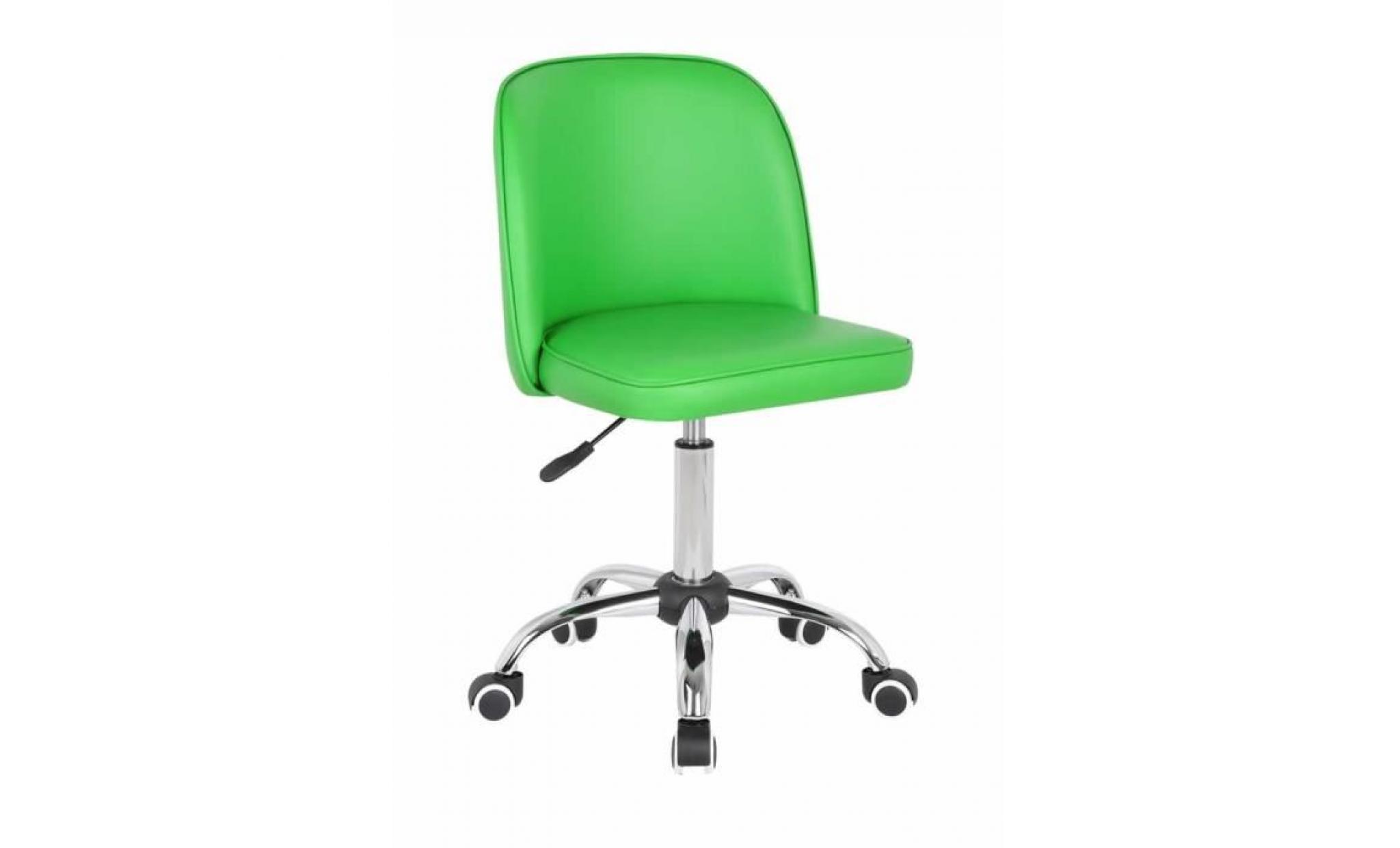 chaise de bureau glendive vert