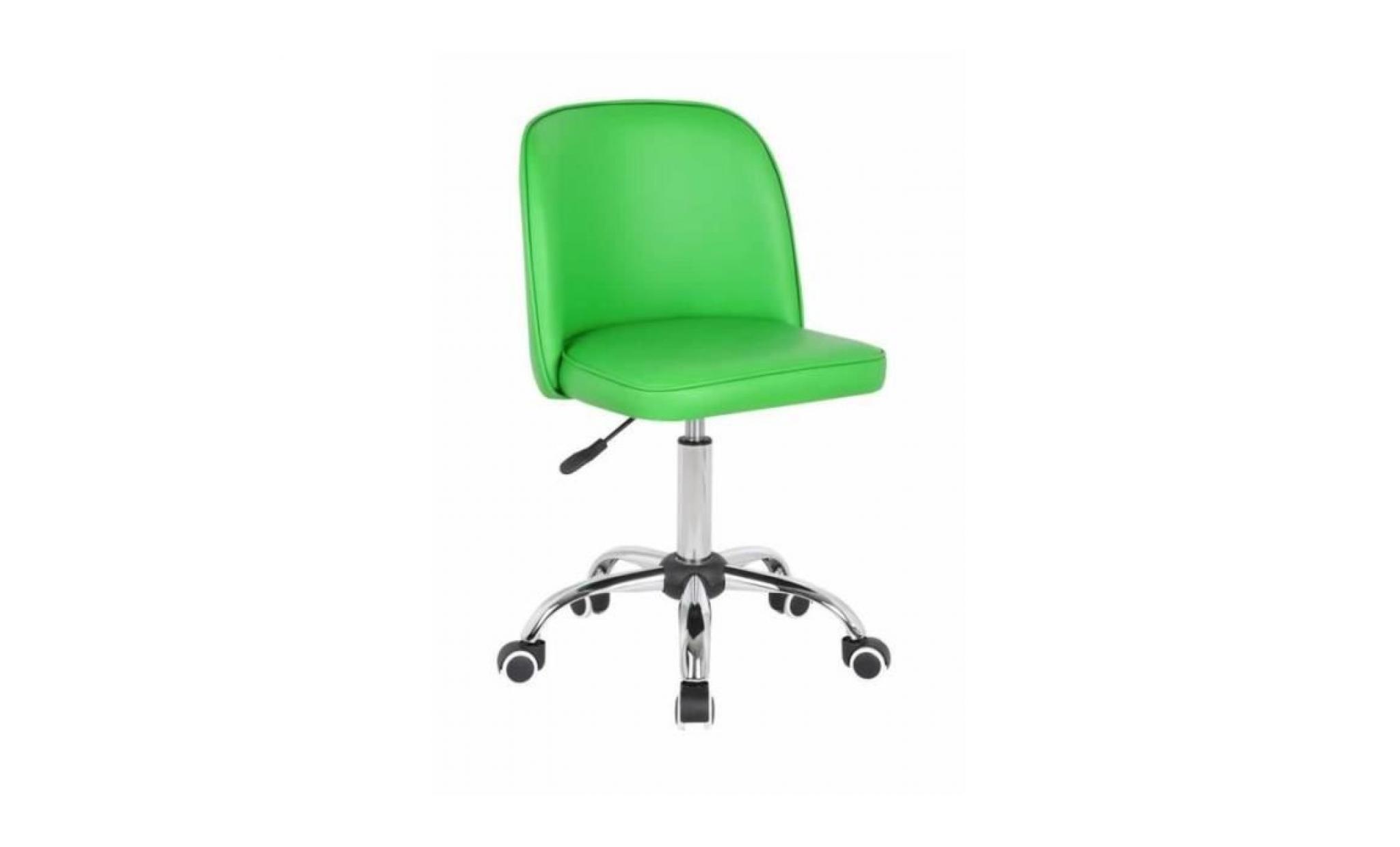 chaise de bureau glendive vert: 56