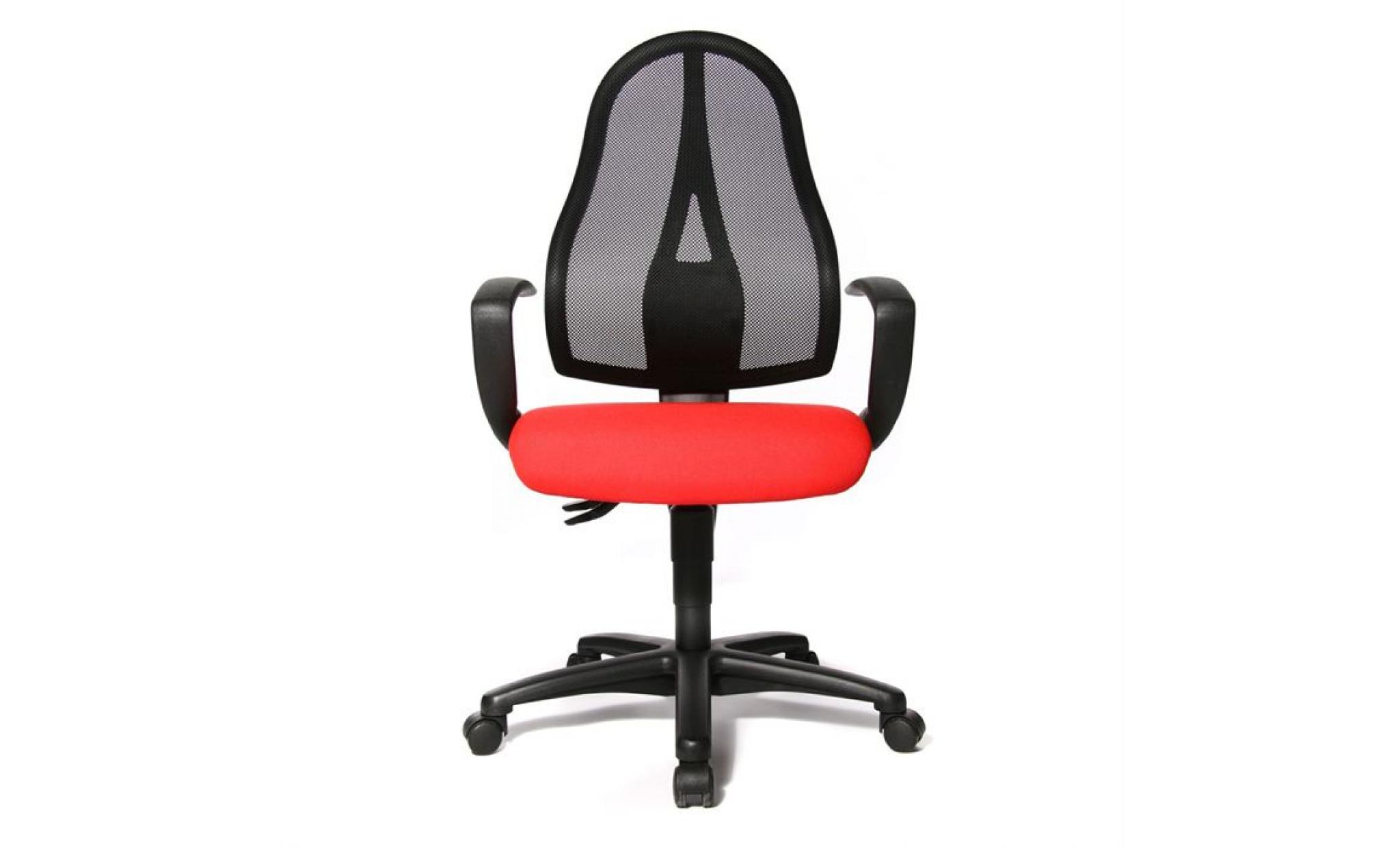 chaise de bureau open point rouge