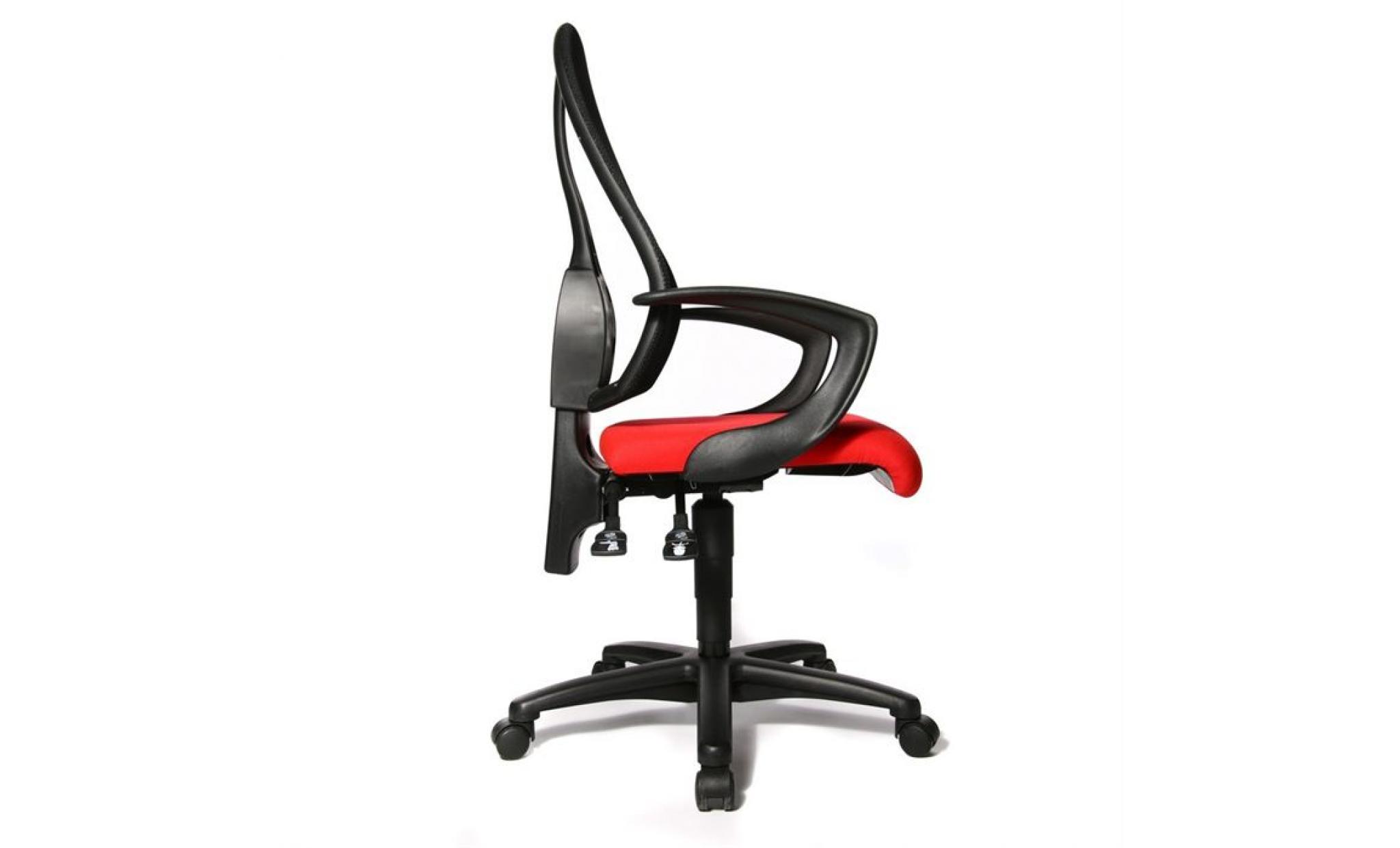chaise de bureau open point rouge pas cher