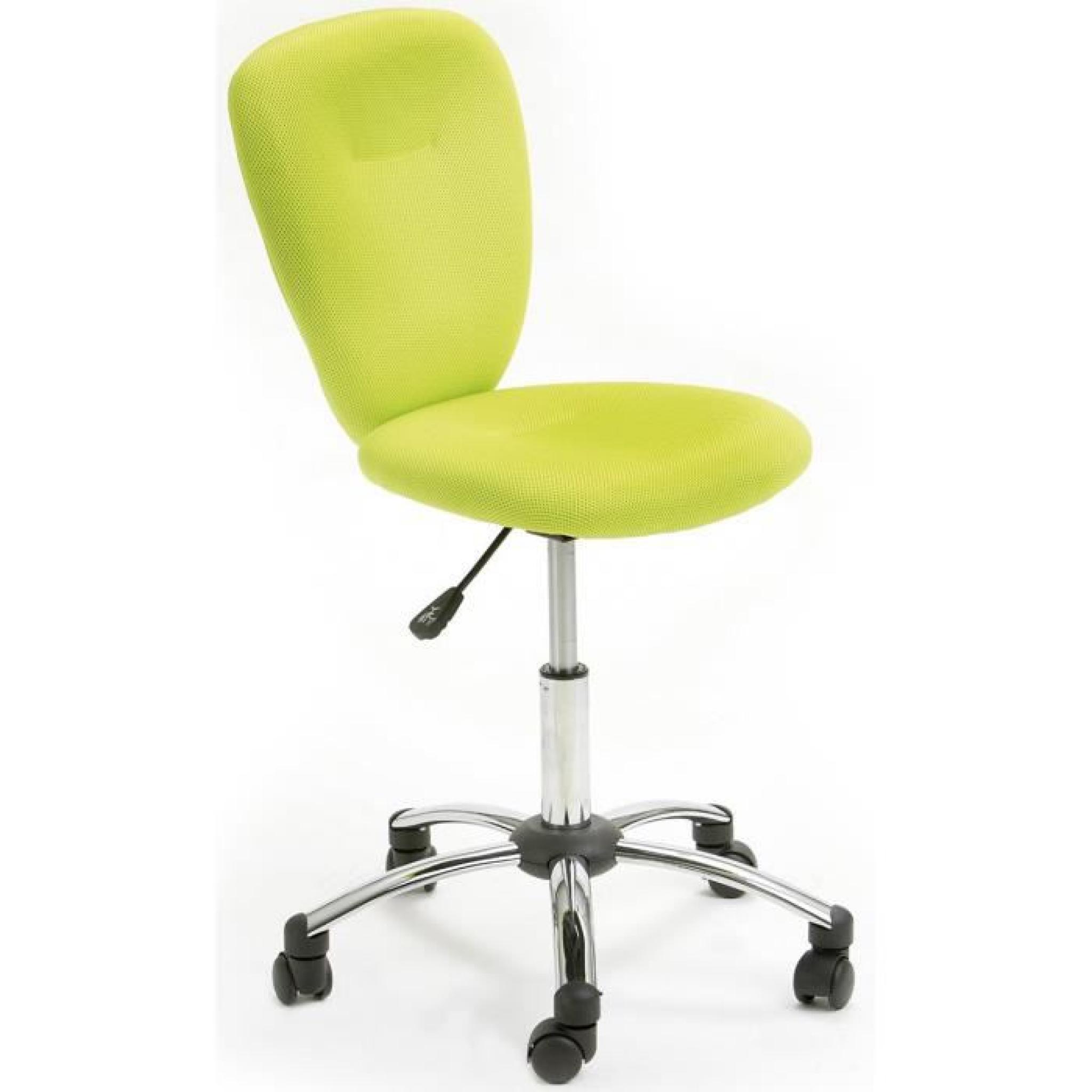 Chaise de Bureau Pezzi Vert, Dim : 41 x 53,5 x ... pas cher