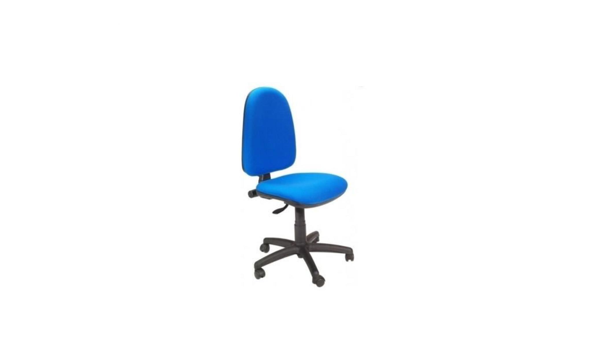 chaise de bureau pivotante ekans   bleu