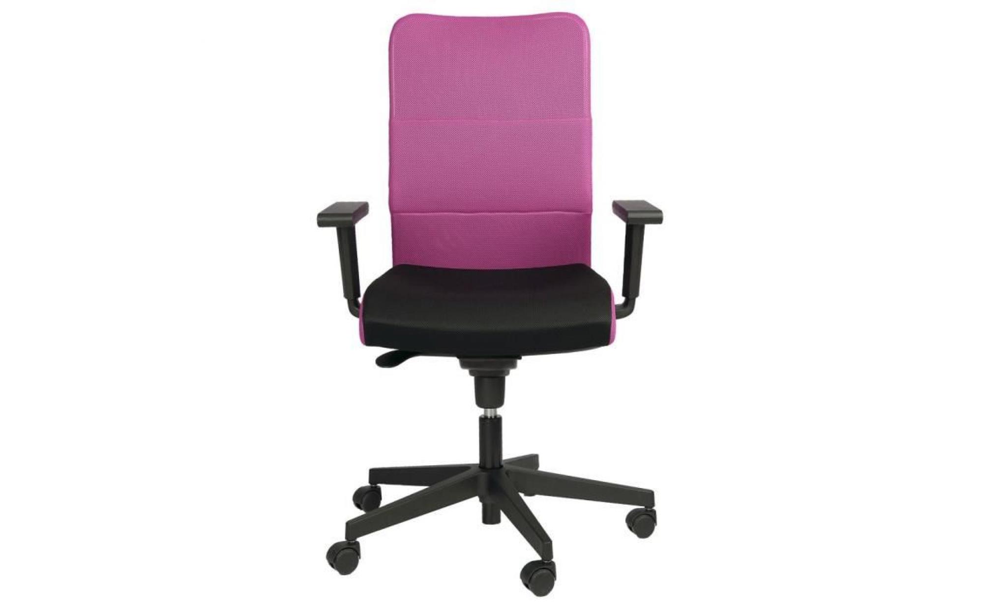 chaise de bureau pivotante rose fauteuil roulant accoudoirs cabinet travail