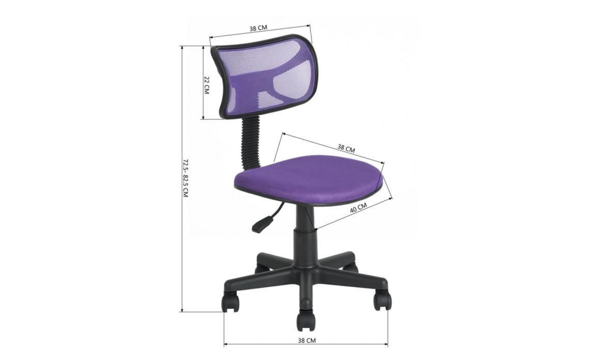 chaise de bureau réglable en hauteur design mesh enfants siège d'ordinateur siège de travail chaise pivotante chaise d'étude pas cher