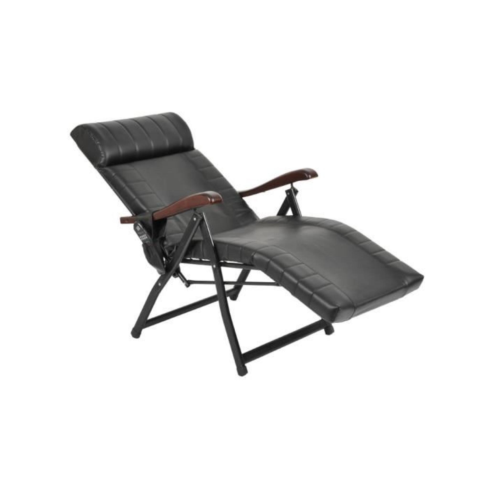 Chaise de massage pliable - 8 programmes pas cher