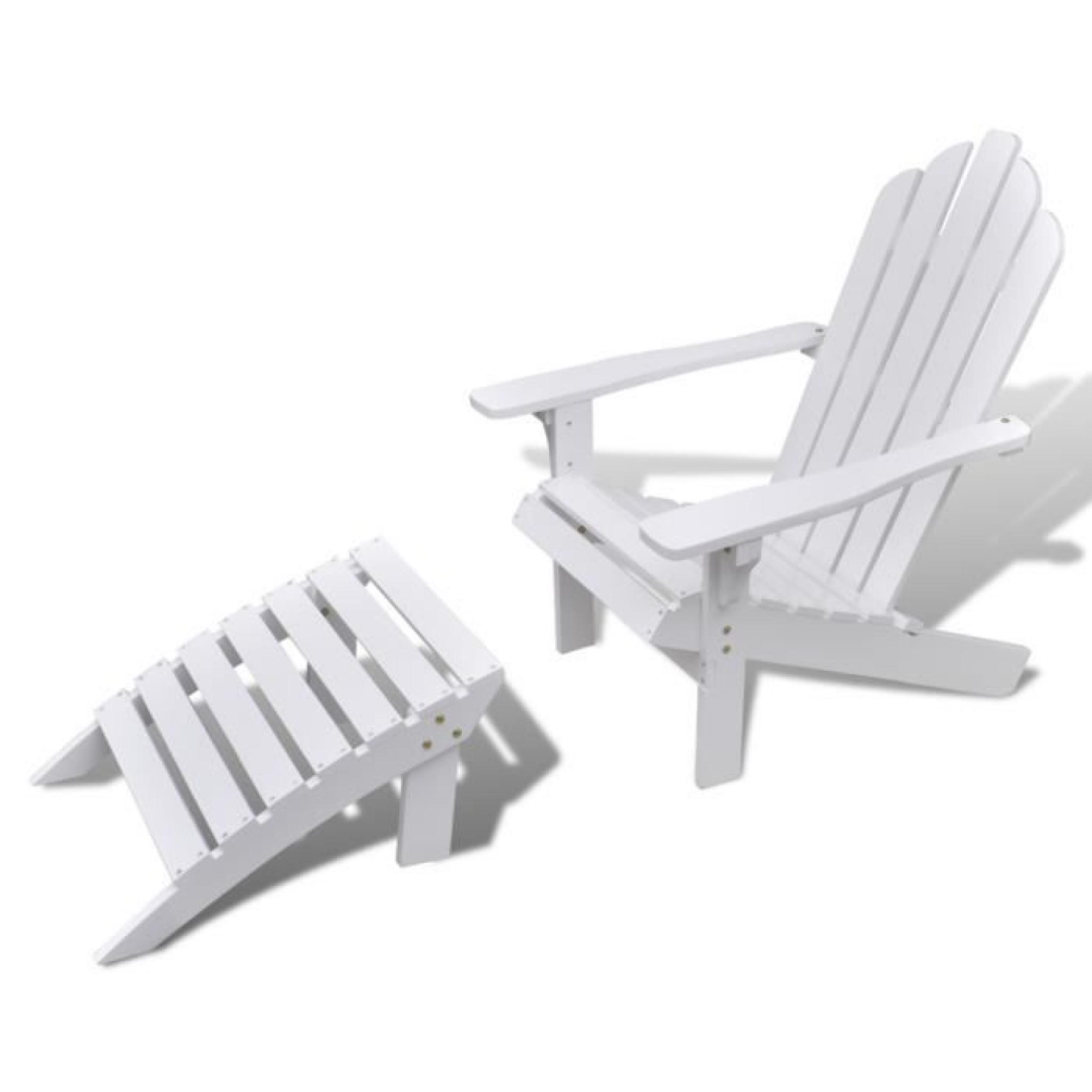 Chaise de salon jardin en bois chaise relaxation 