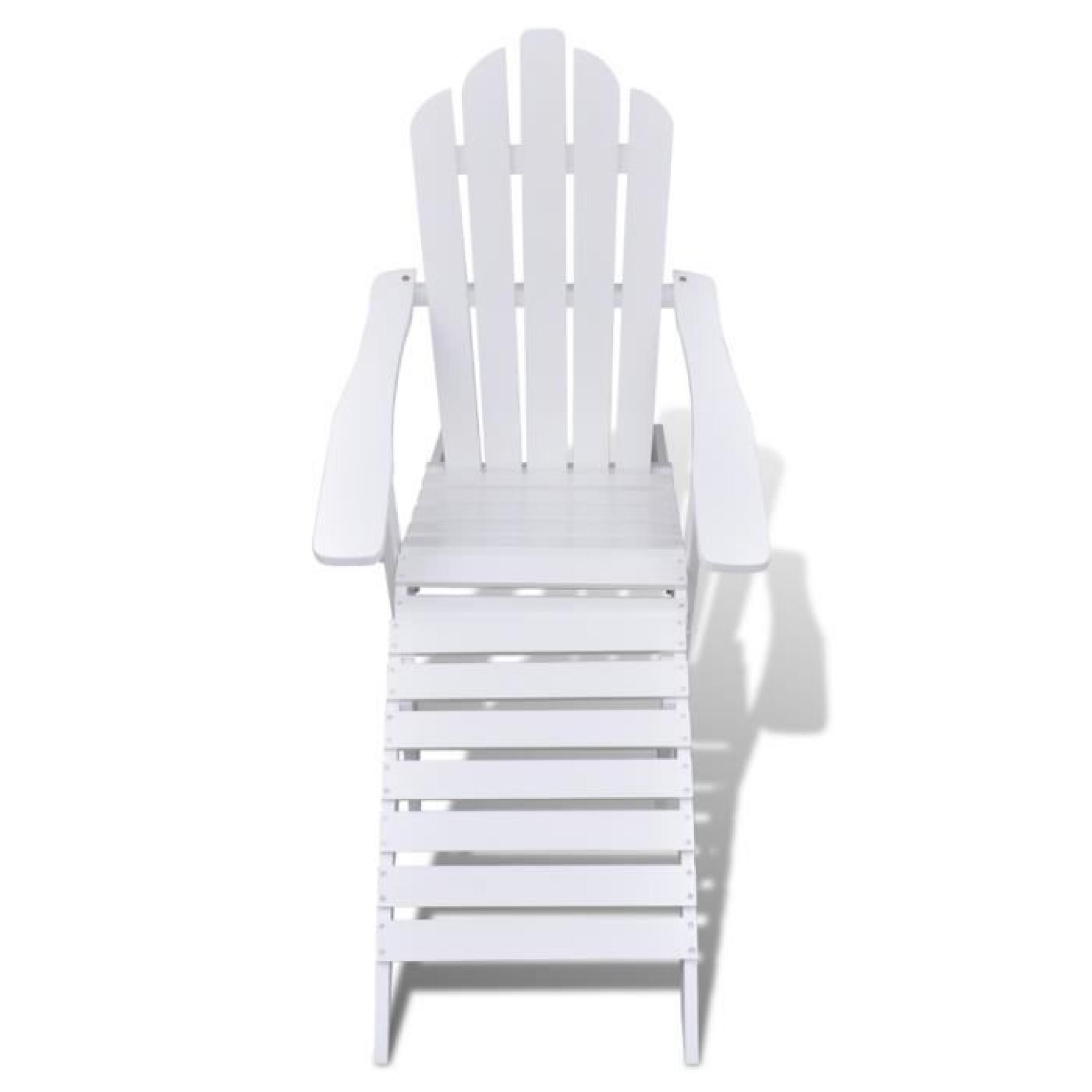 Chaise de salon jardin en bois chaise relaxation  pas cher