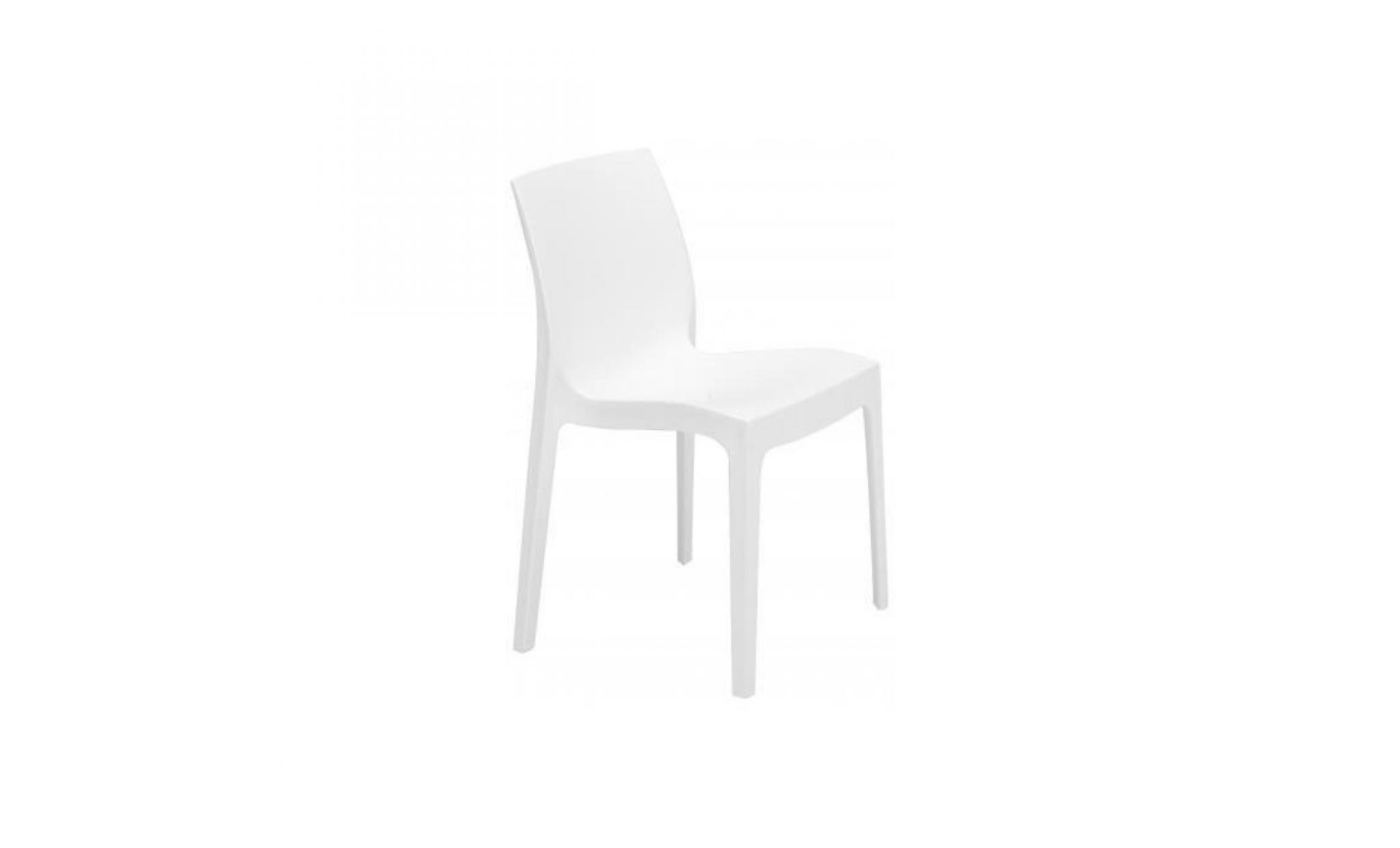 Chaise design blanche Istanbul