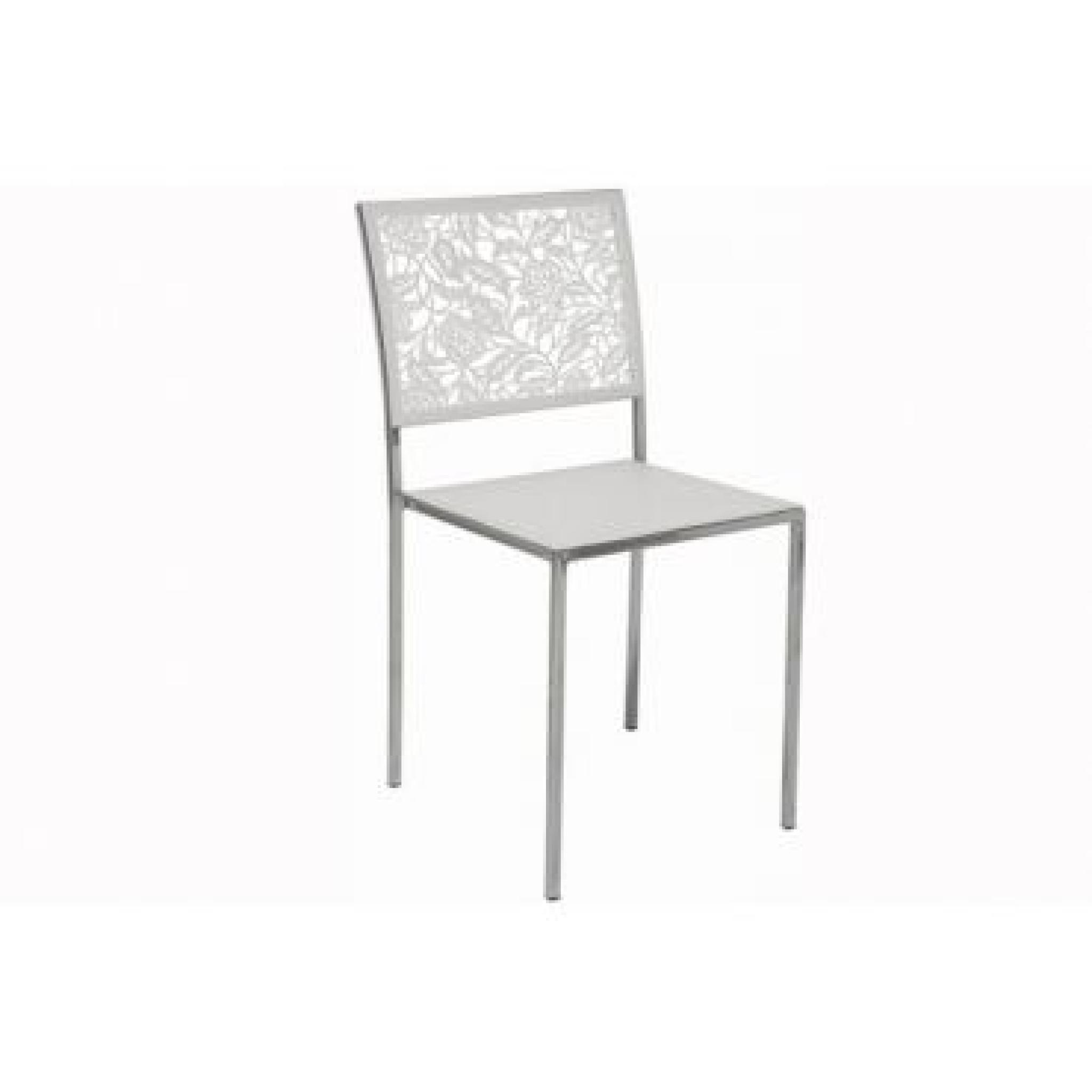 Chaise design blanche Tropik