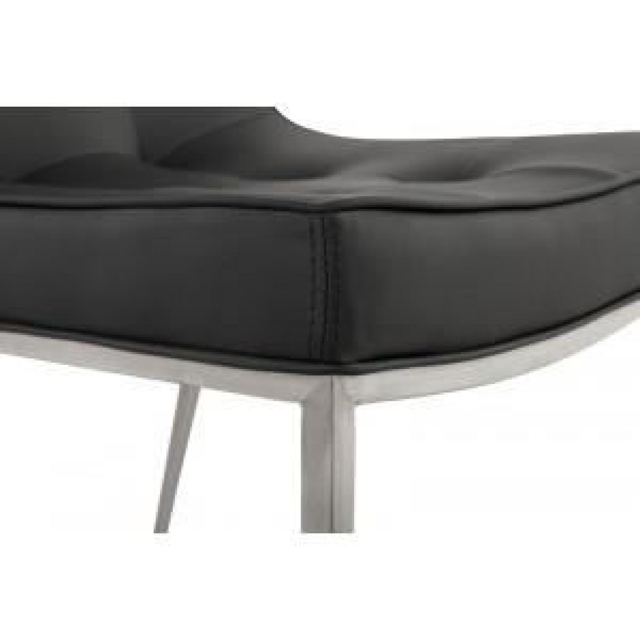 Chaise design Confort Noir - Paris Prix pas cher