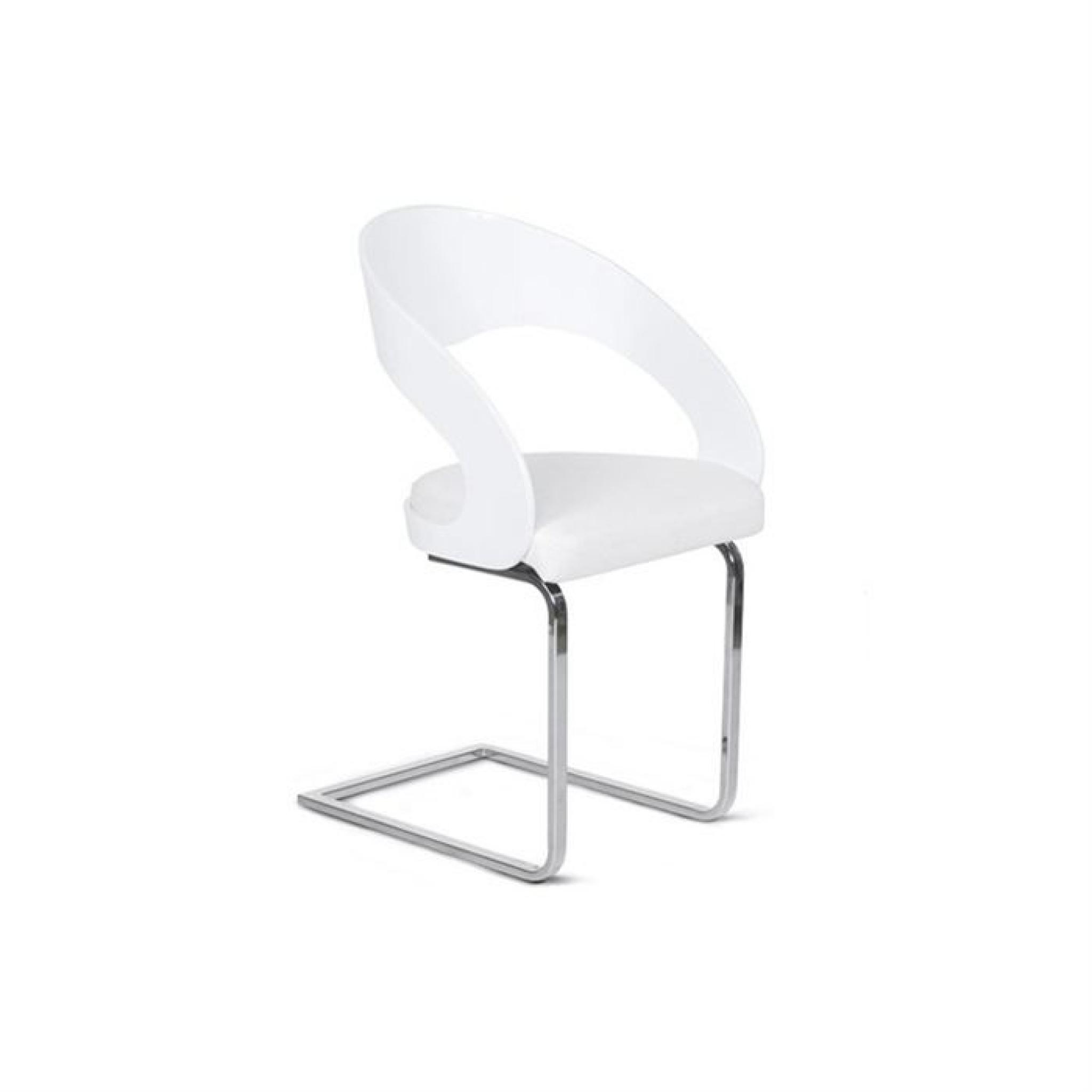 Chaise design Cosmic blanc