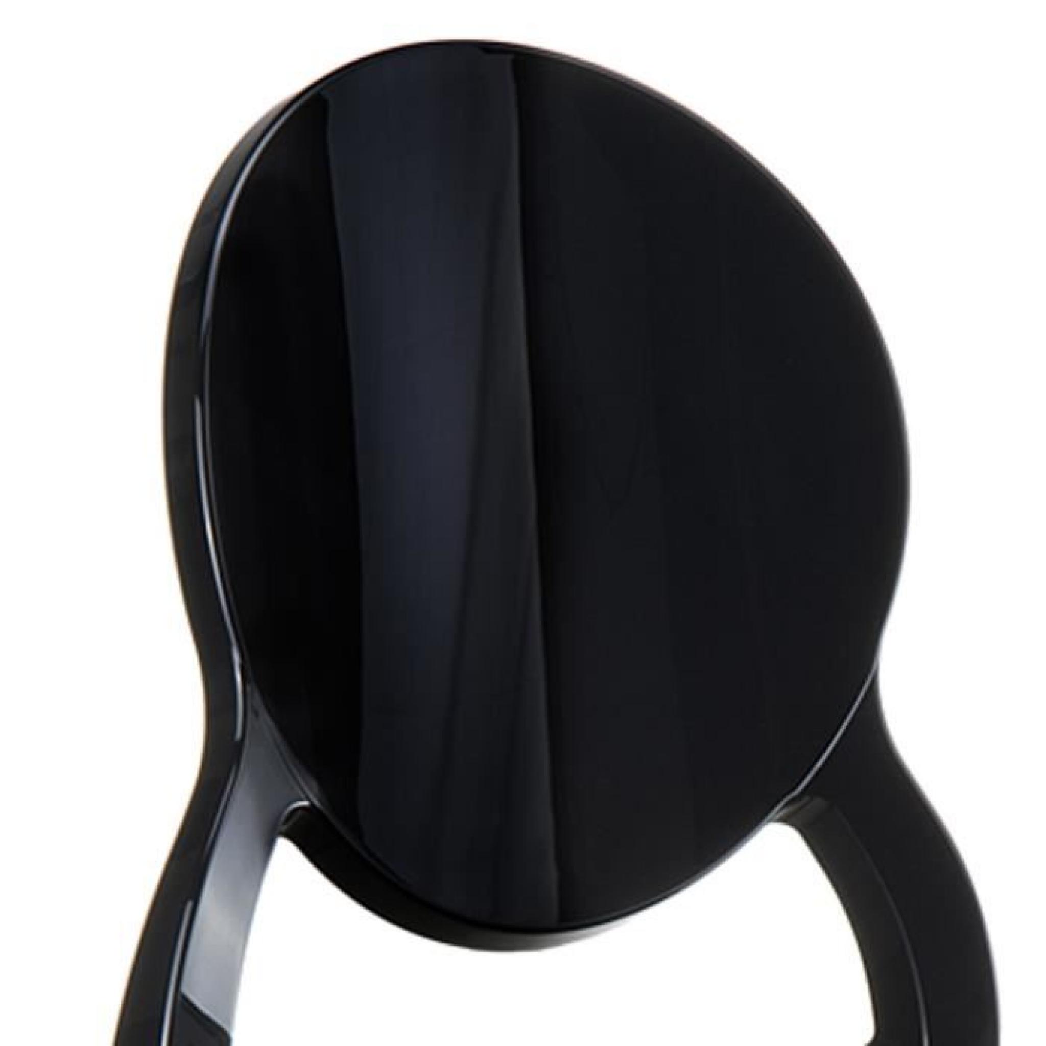 Chaise design 'ELIZA' noire pas cher