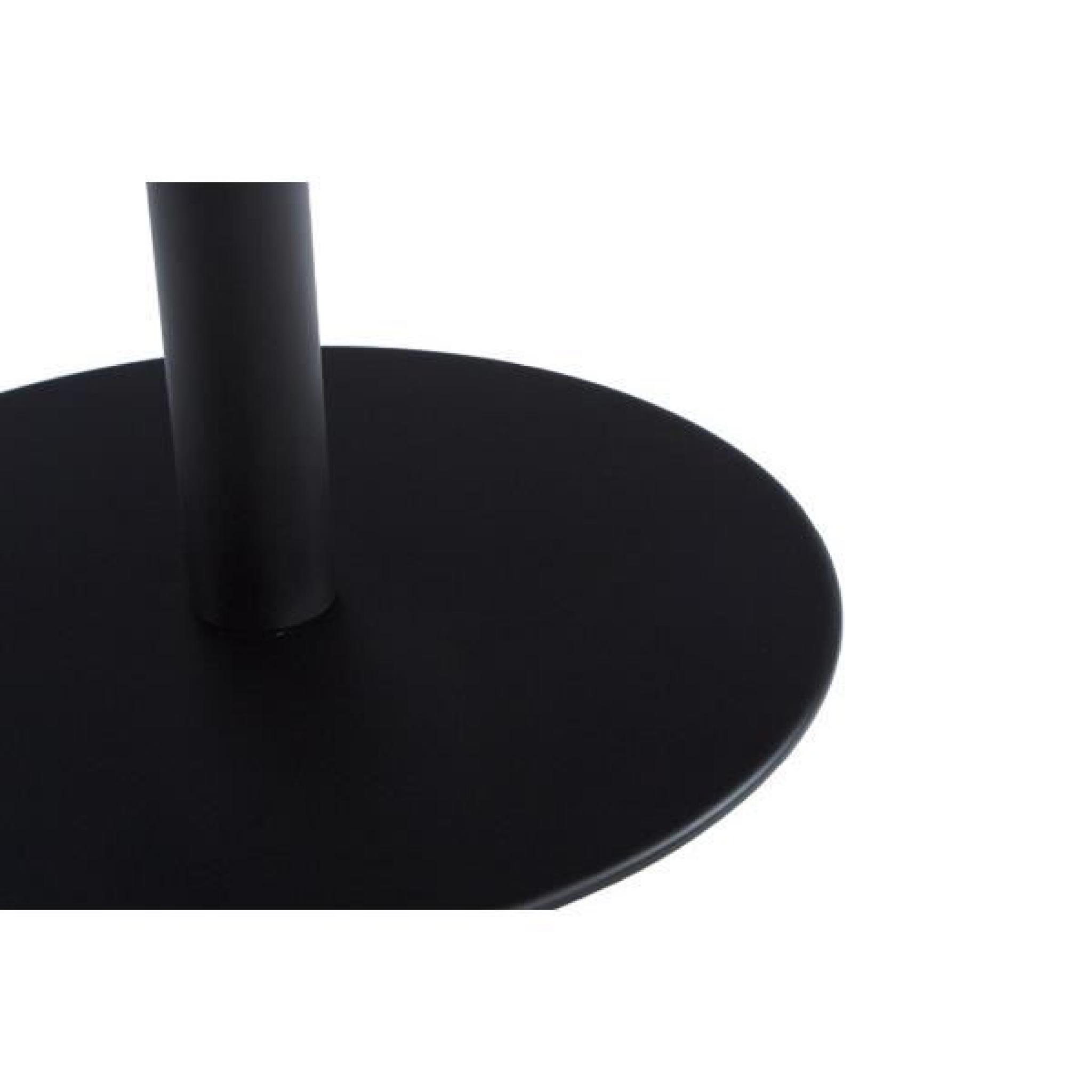 Chaise design en polyuréthane de couleur noire … pas cher