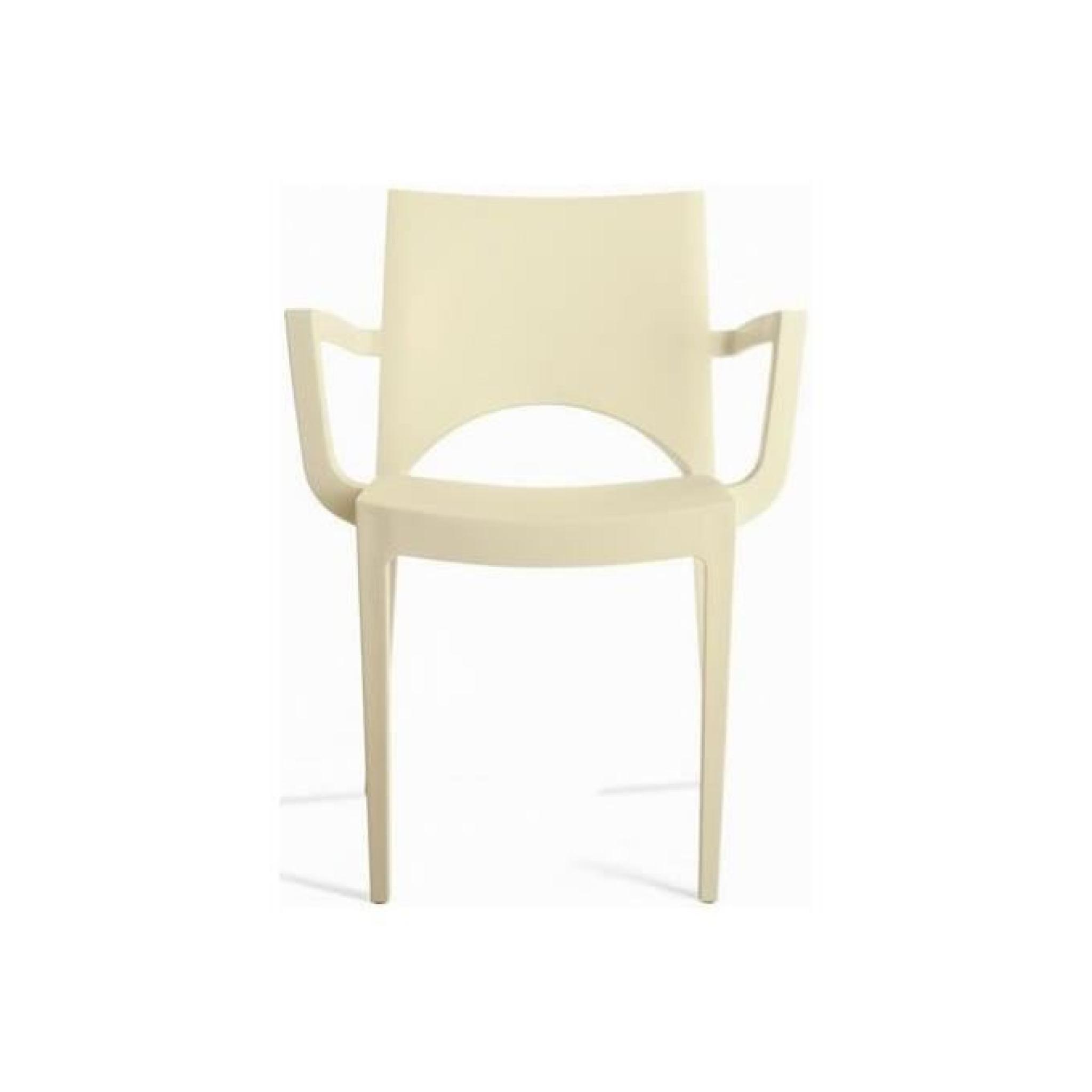 Chaise design ivoire Palermo