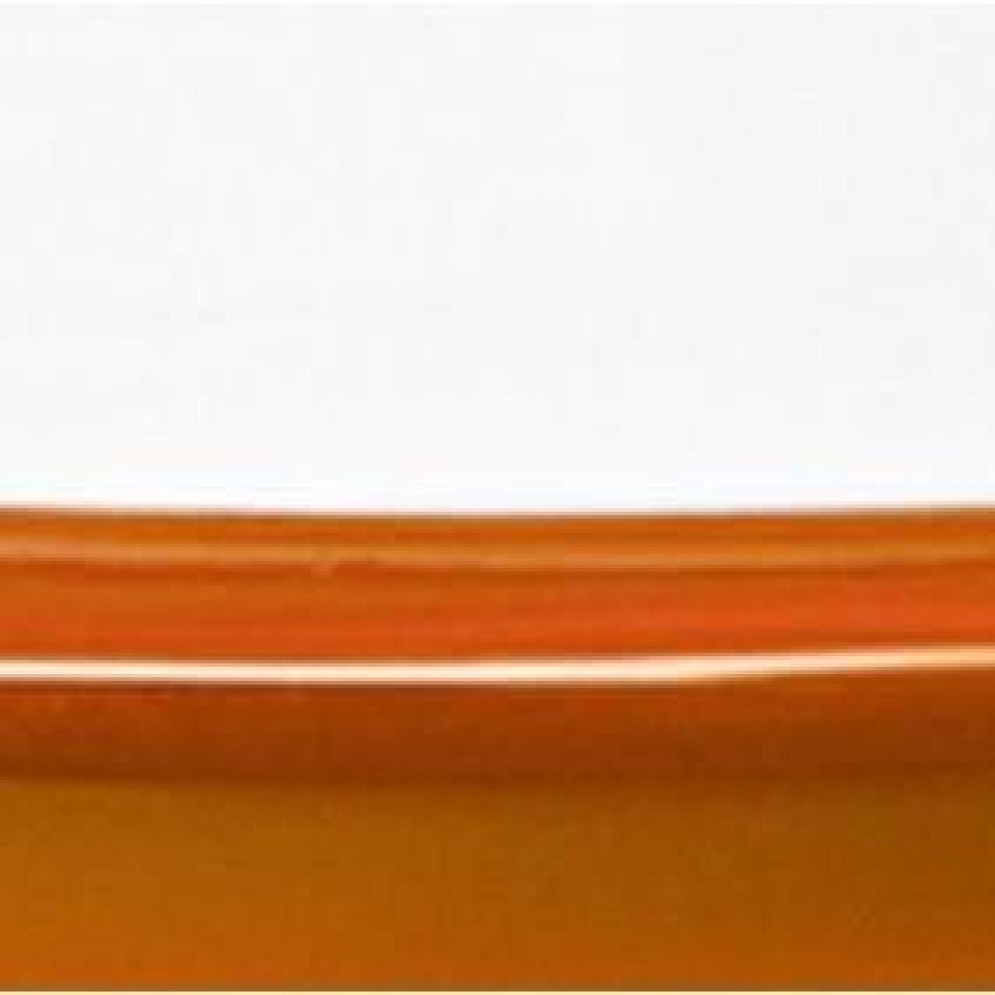 Chaise design JAM blanche brillante et orange transparente de CALLIGARIS  pas cher