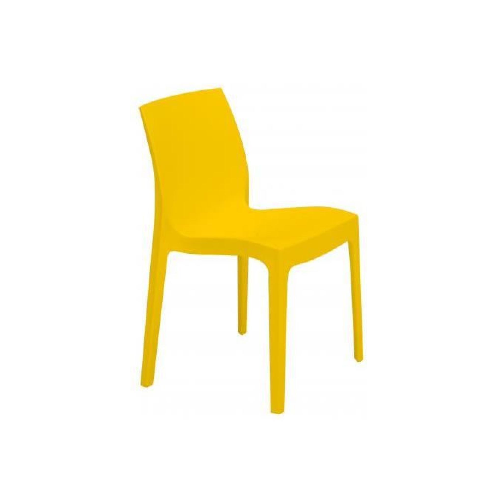 Chaise design jaune Istanbul