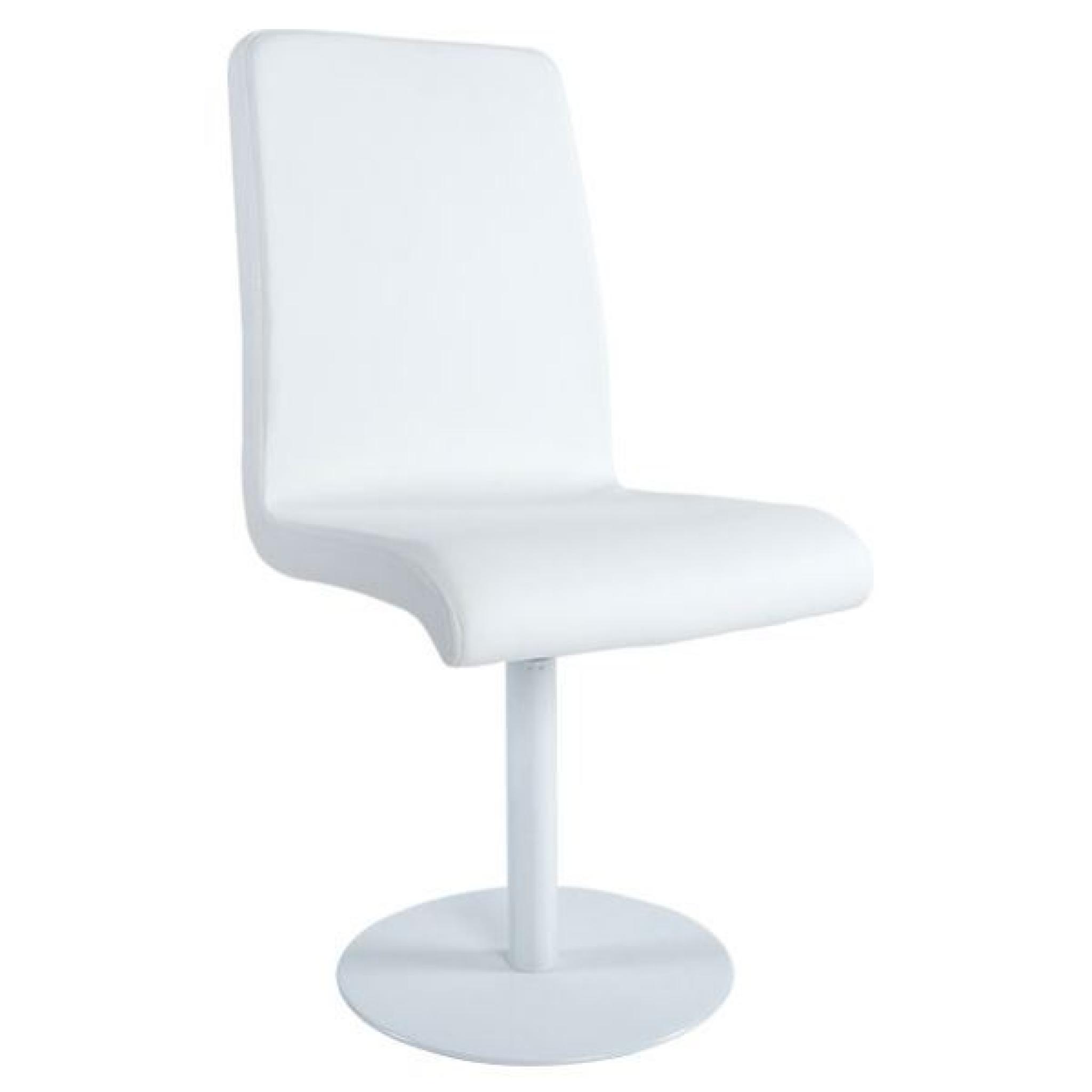 Chaise design Krupa - Blanc Lot de 2