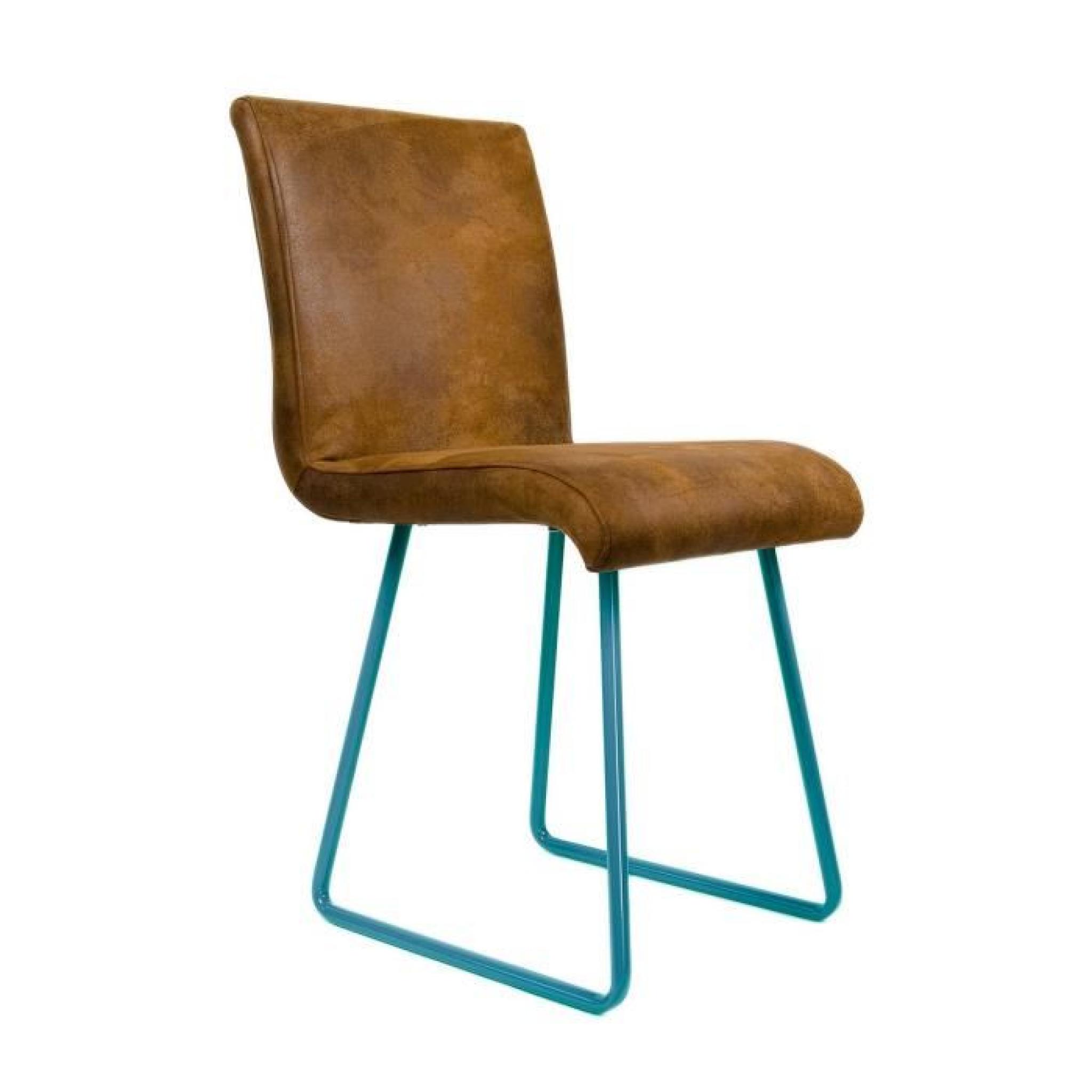 Chaise design Mews ATYLIA Couleur turquoise
