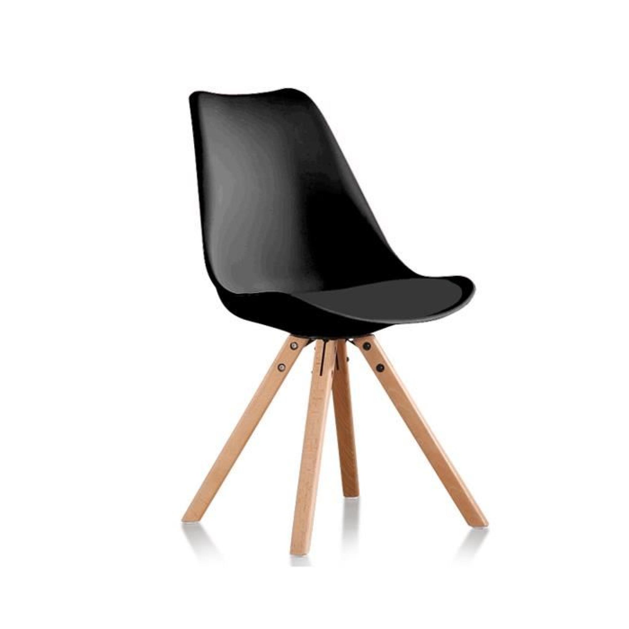 Chaise design noire Helsinki
