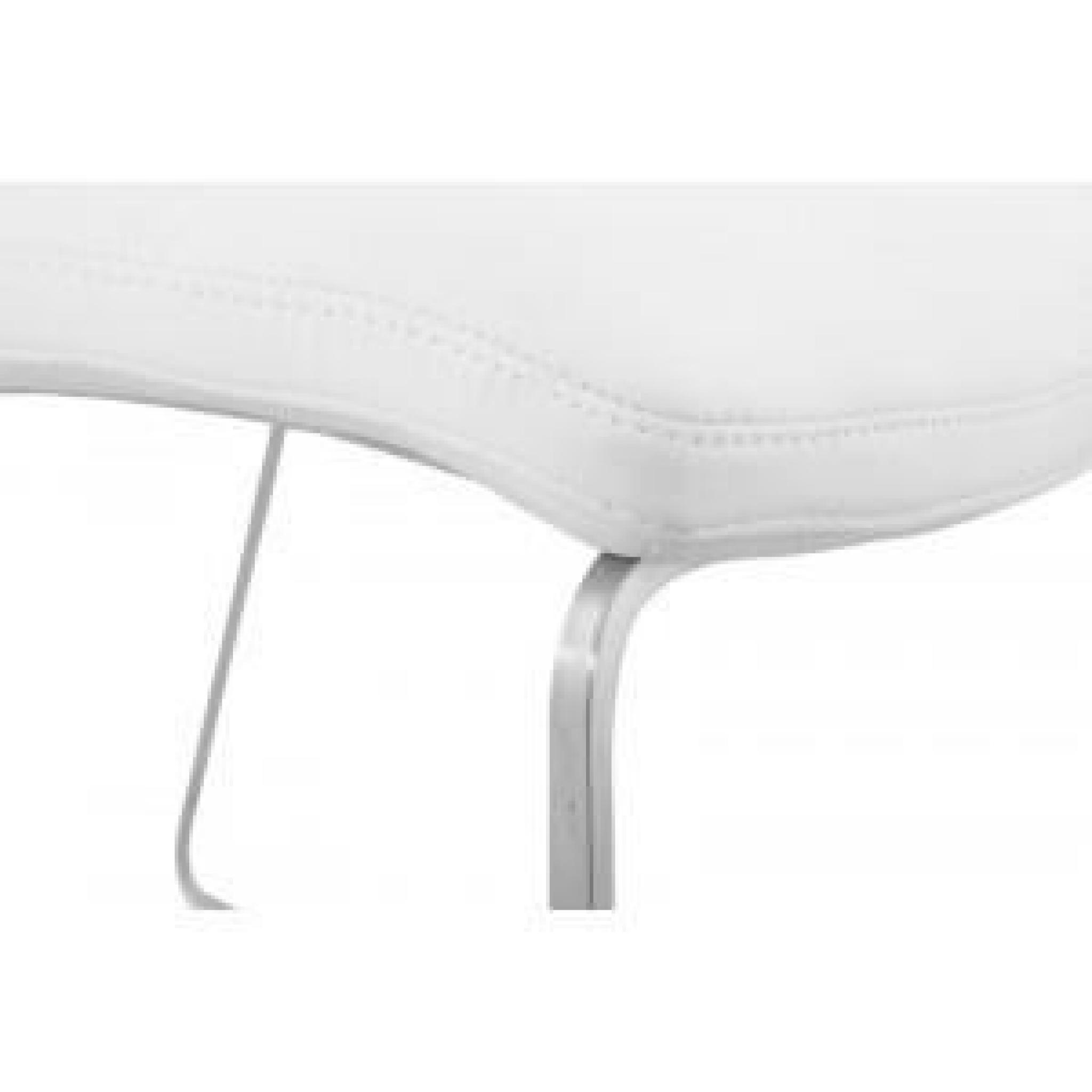Chaise design Relax Blanc - Paris Prix pas cher