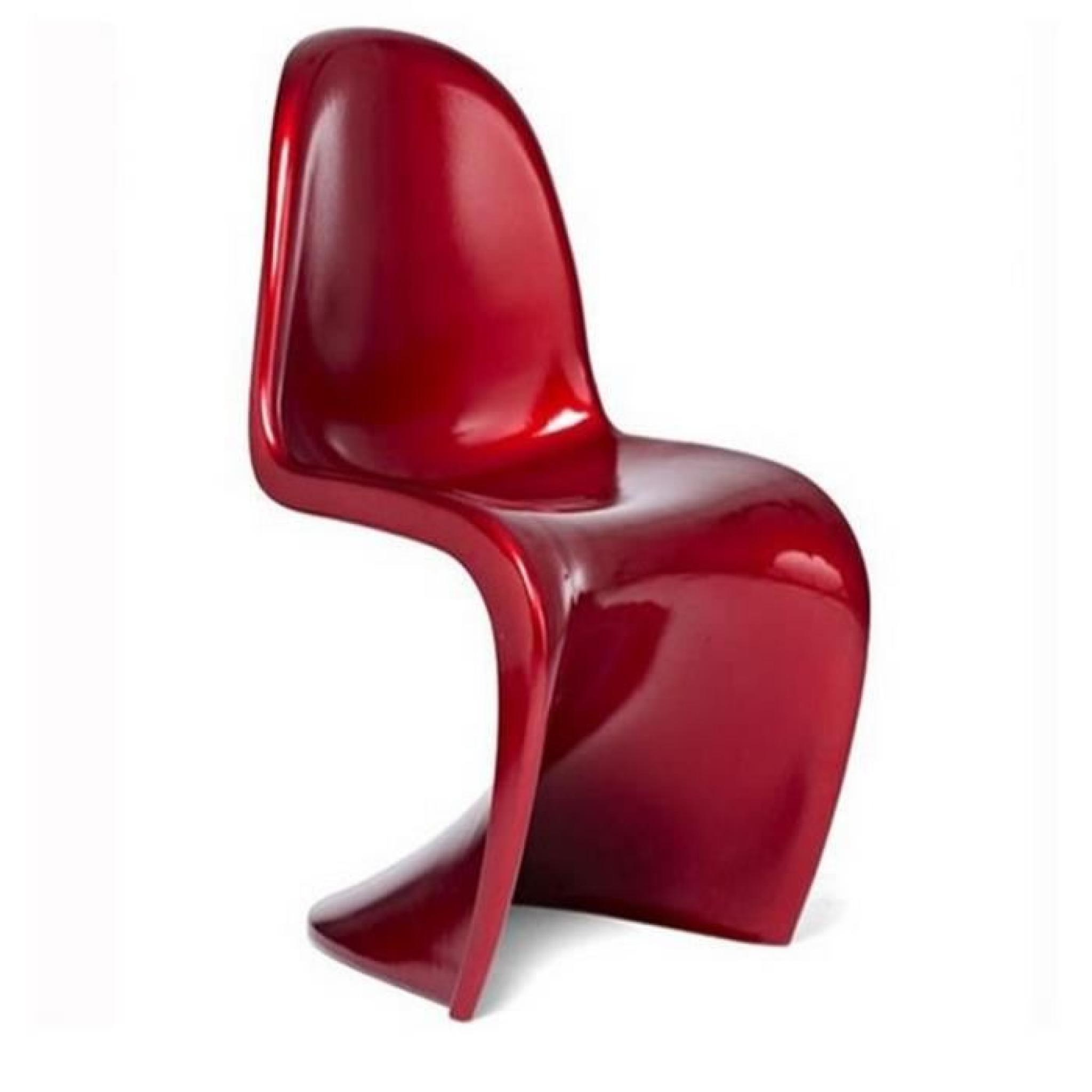 Chaise design rose - Pantonne pas cher