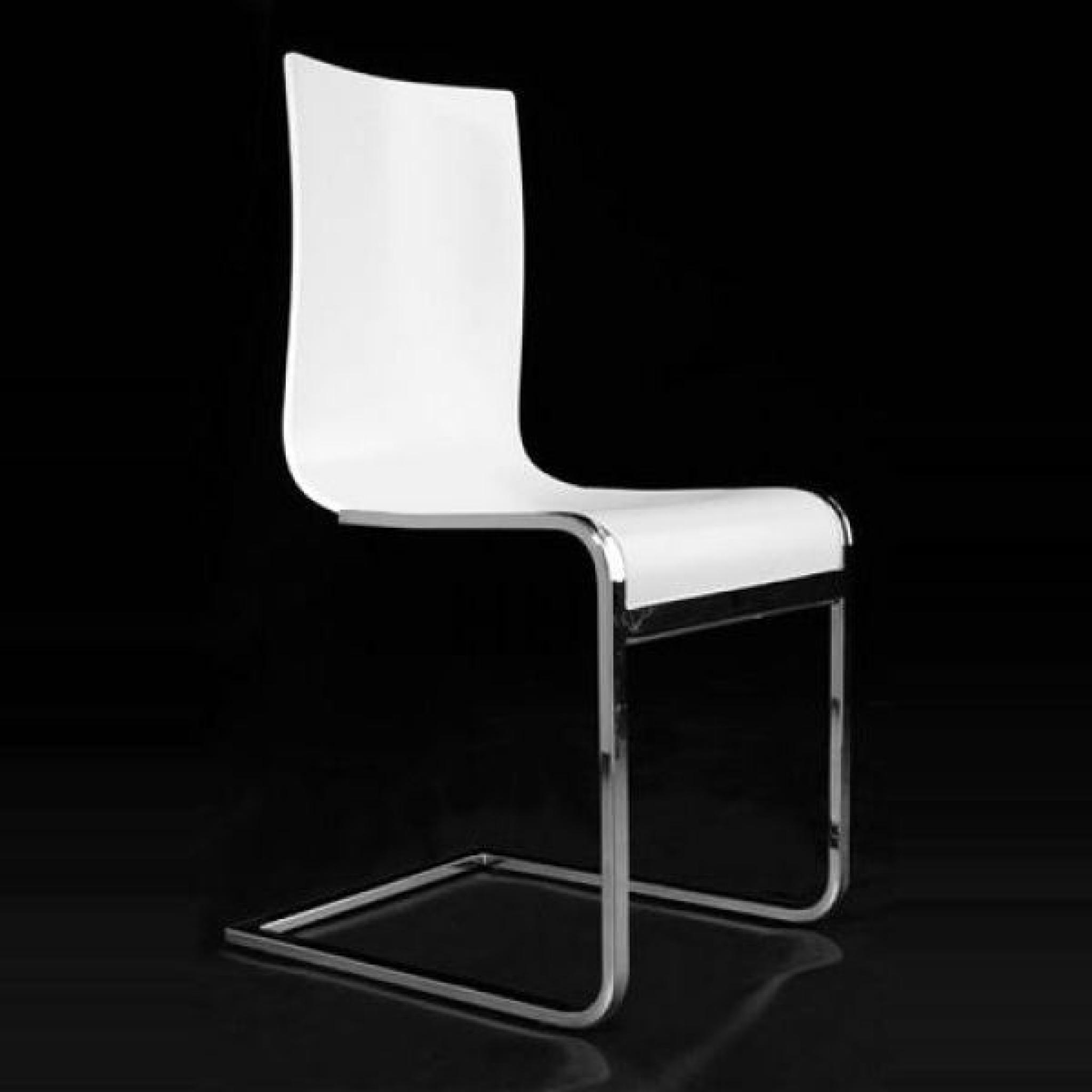 Chaise Design RUSSEL Blanc