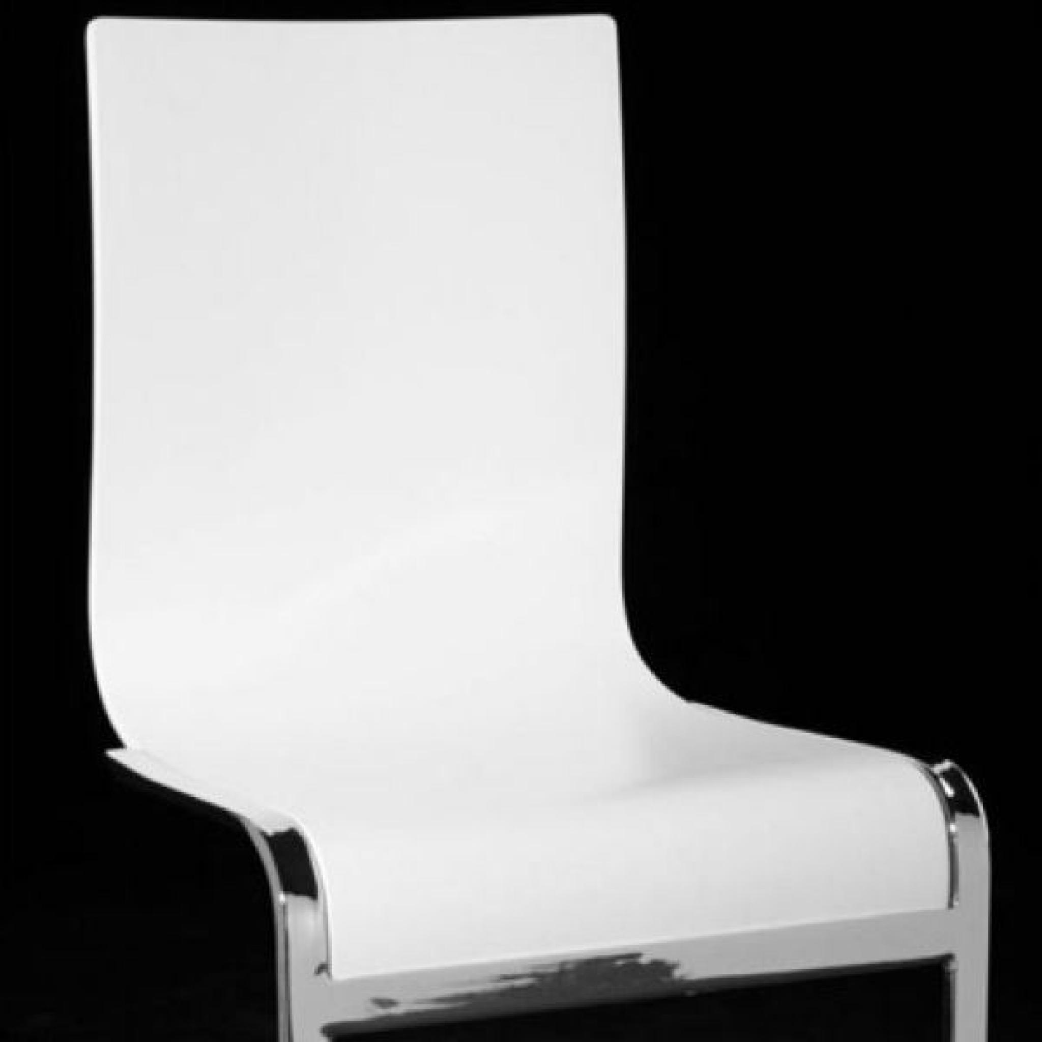 Chaise Design RUSSEL Blanc pas cher