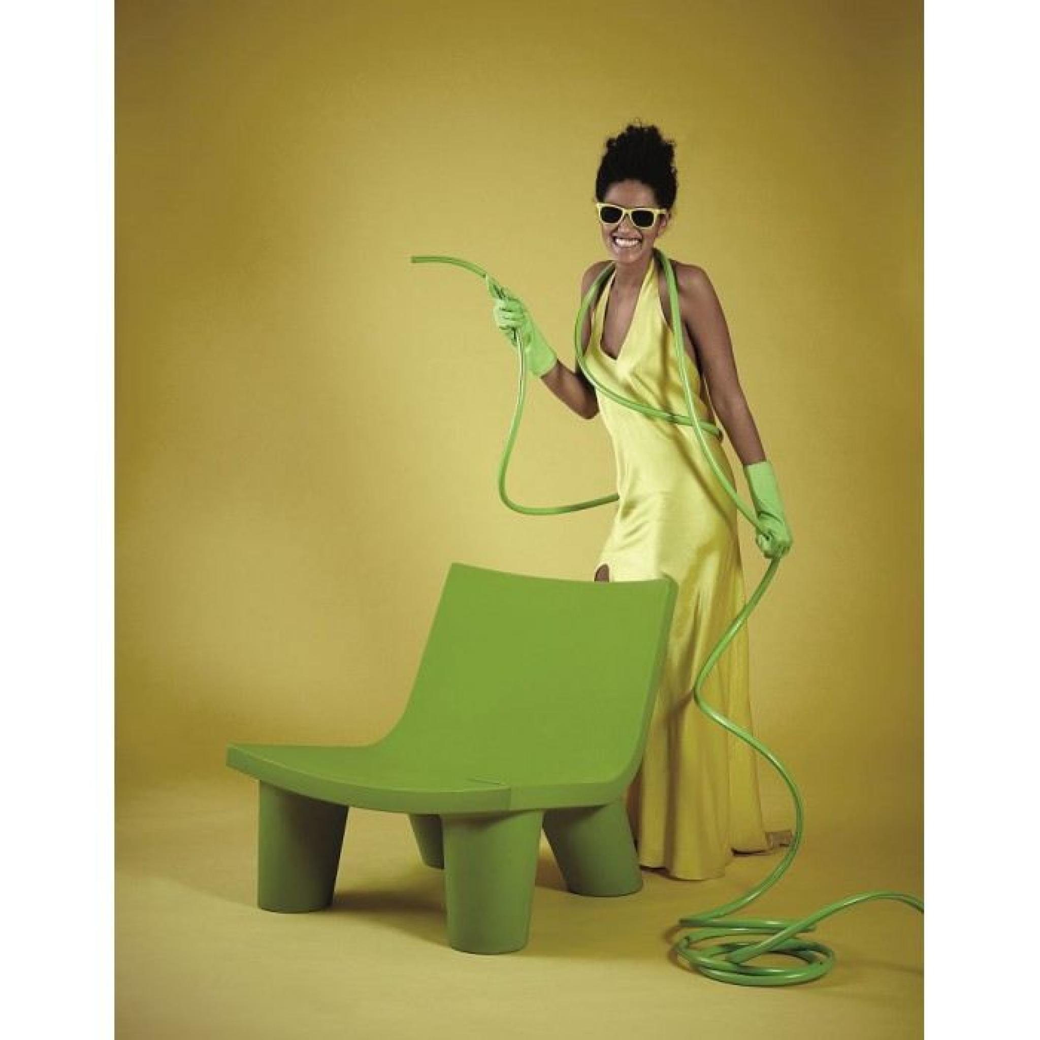 Chaise design Slide Lolita Couleur Vert Matière…