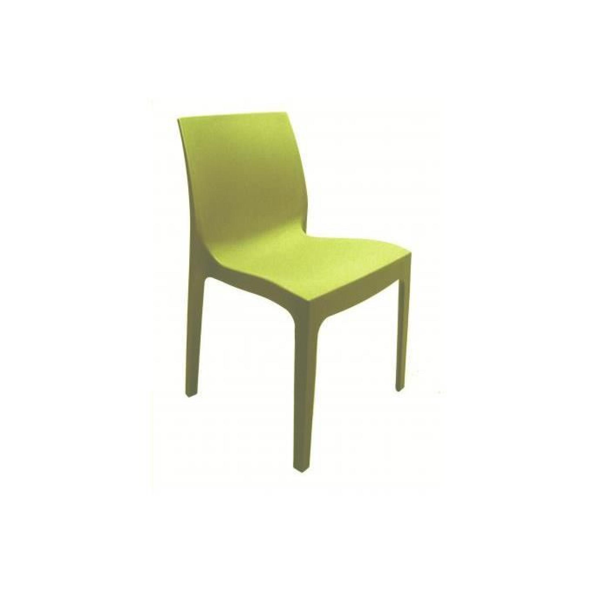 Chaise design vert anis Istanbul