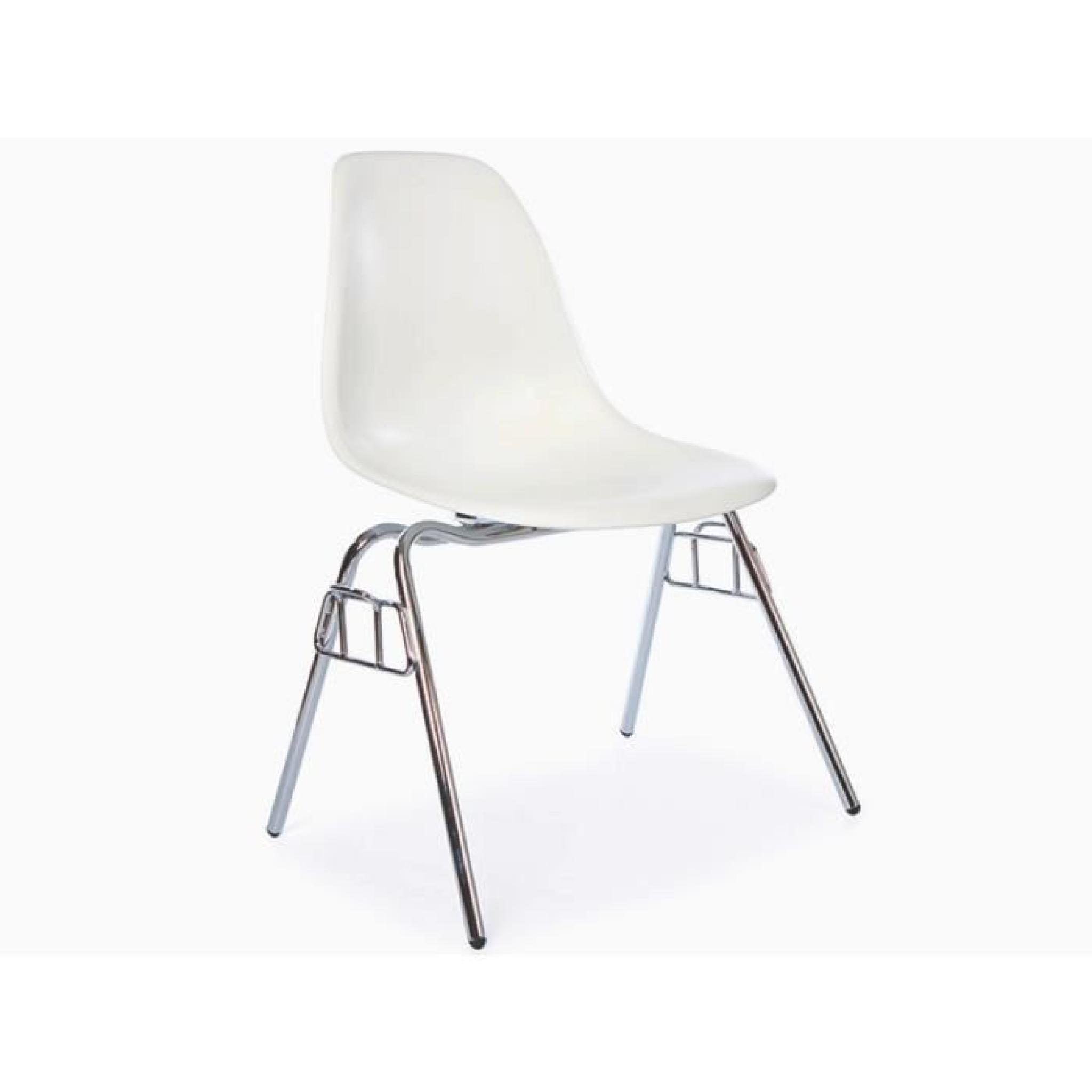 Chaise DSS empilable - Blanc